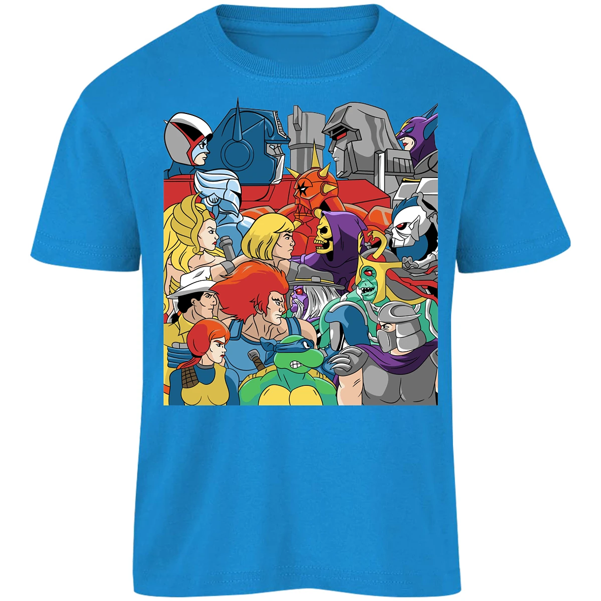 Playera Masters Of The Universe Heroes Y Villanos Retro para Niño 16