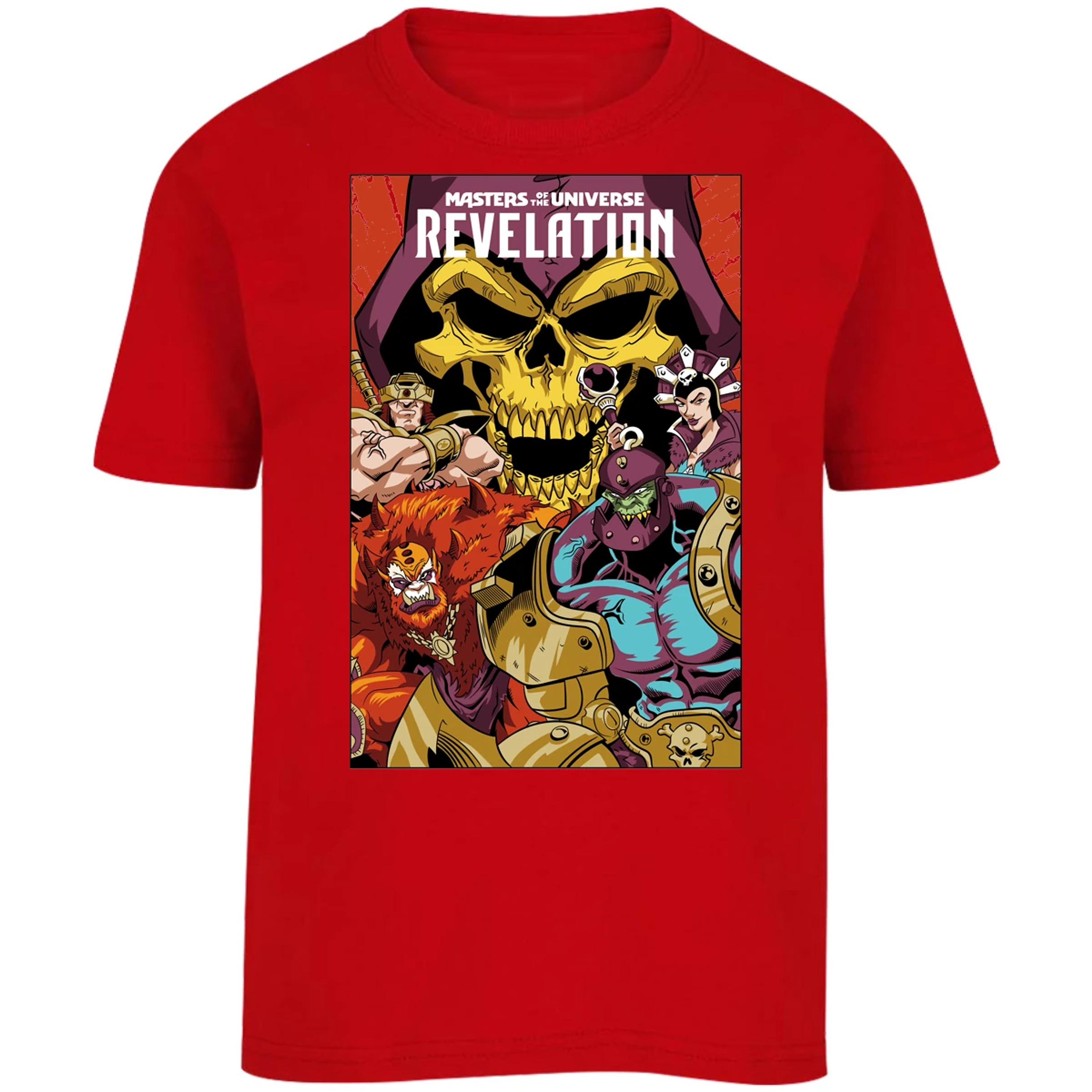 Playera Masters Of The Universe Masters Of The Universe Revelations para Niño 3