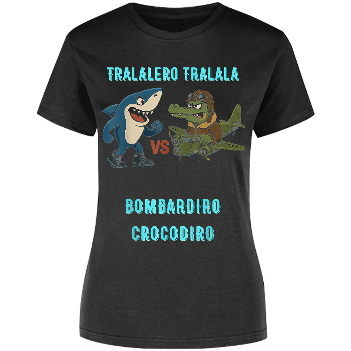 Blusa Memes Bombardiro X Tralalero Blusa para Mujer 16