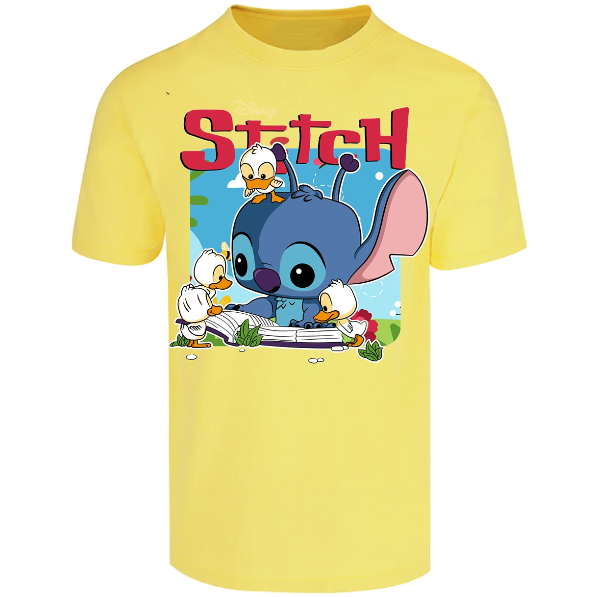 Playera Lilo Y Stitch Stitch Patitos Funko para Adulto 19