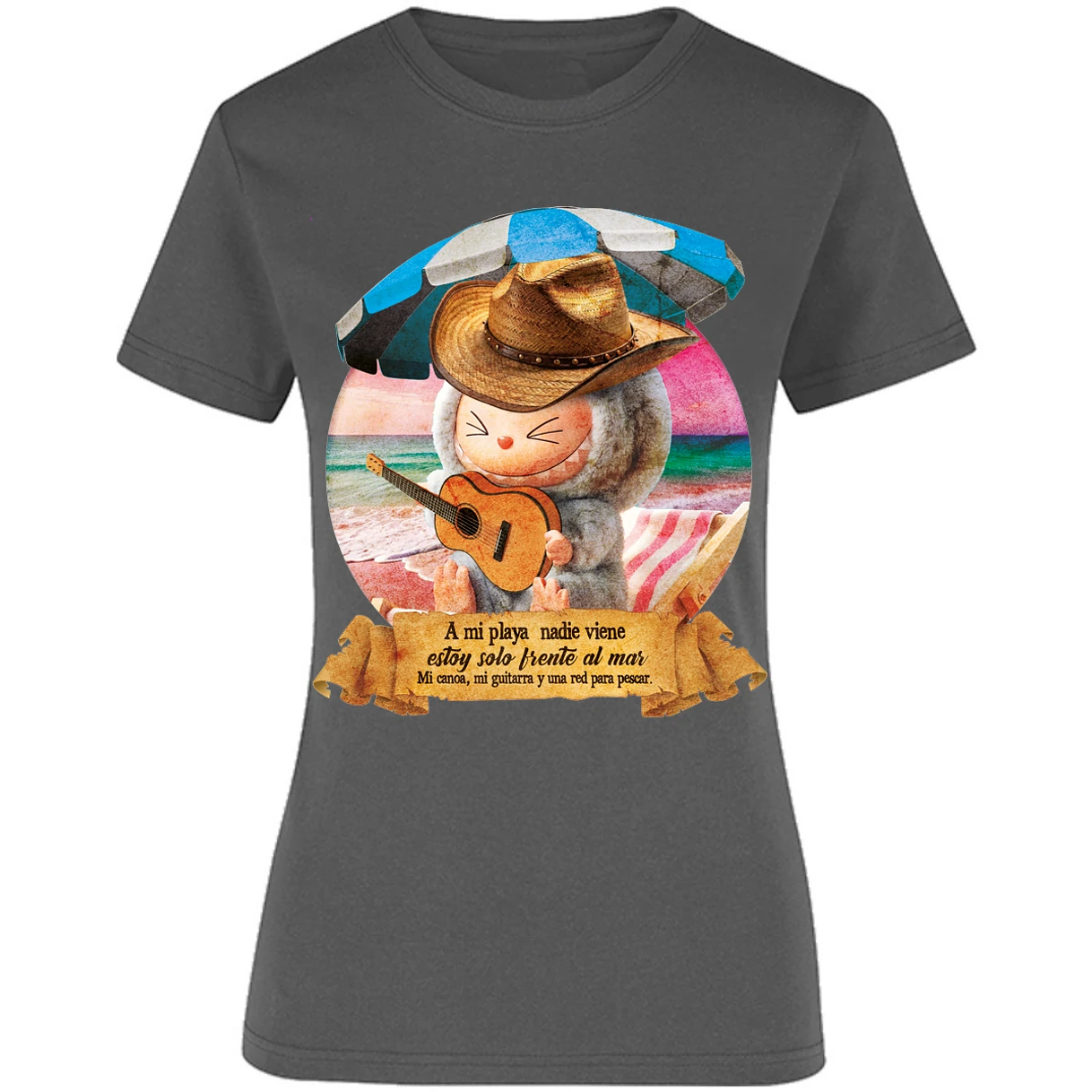 Blusa Labubu Labubus Norteos Mi Playa Blusa para Mujer 13