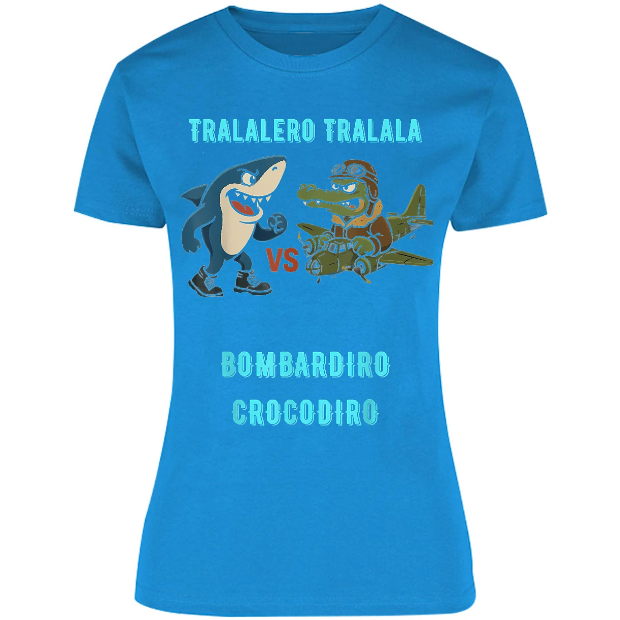 Blusa Memes Bombardiro X Tralalero Blusa para Mujer 14