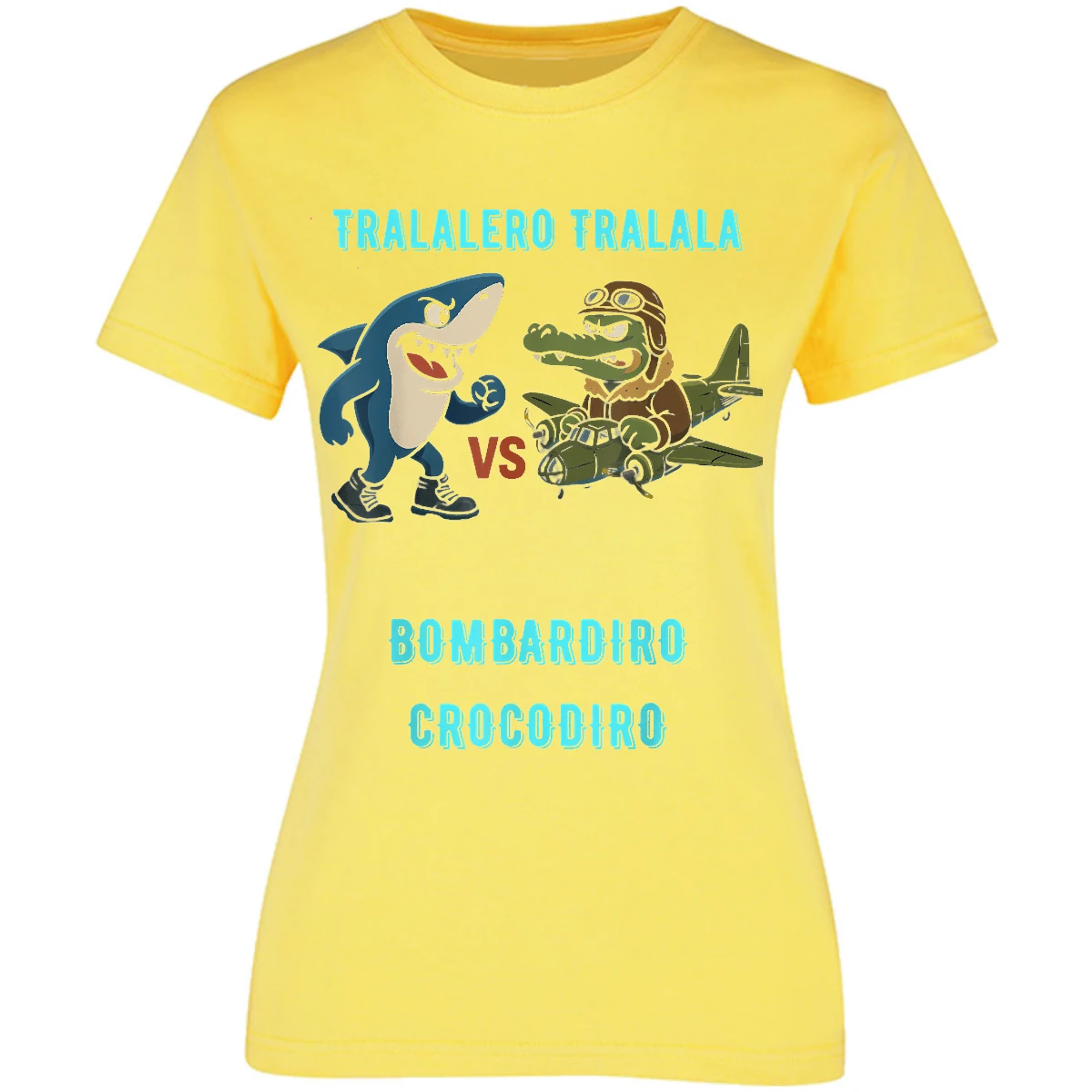 Blusa Memes Bombardiro X Tralalero Blusa para Mujer 15