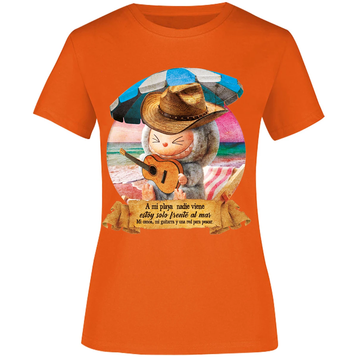 Blusa Labubu Labubus Norteos Mi Playa Blusa para Mujer 7