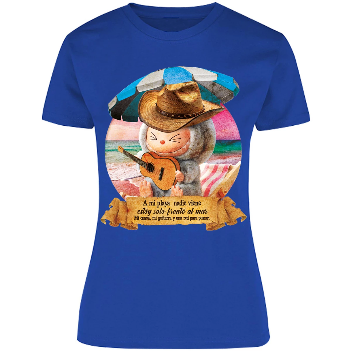 Blusa Labubu Labubus Norteos Mi Playa Blusa para Mujer 8