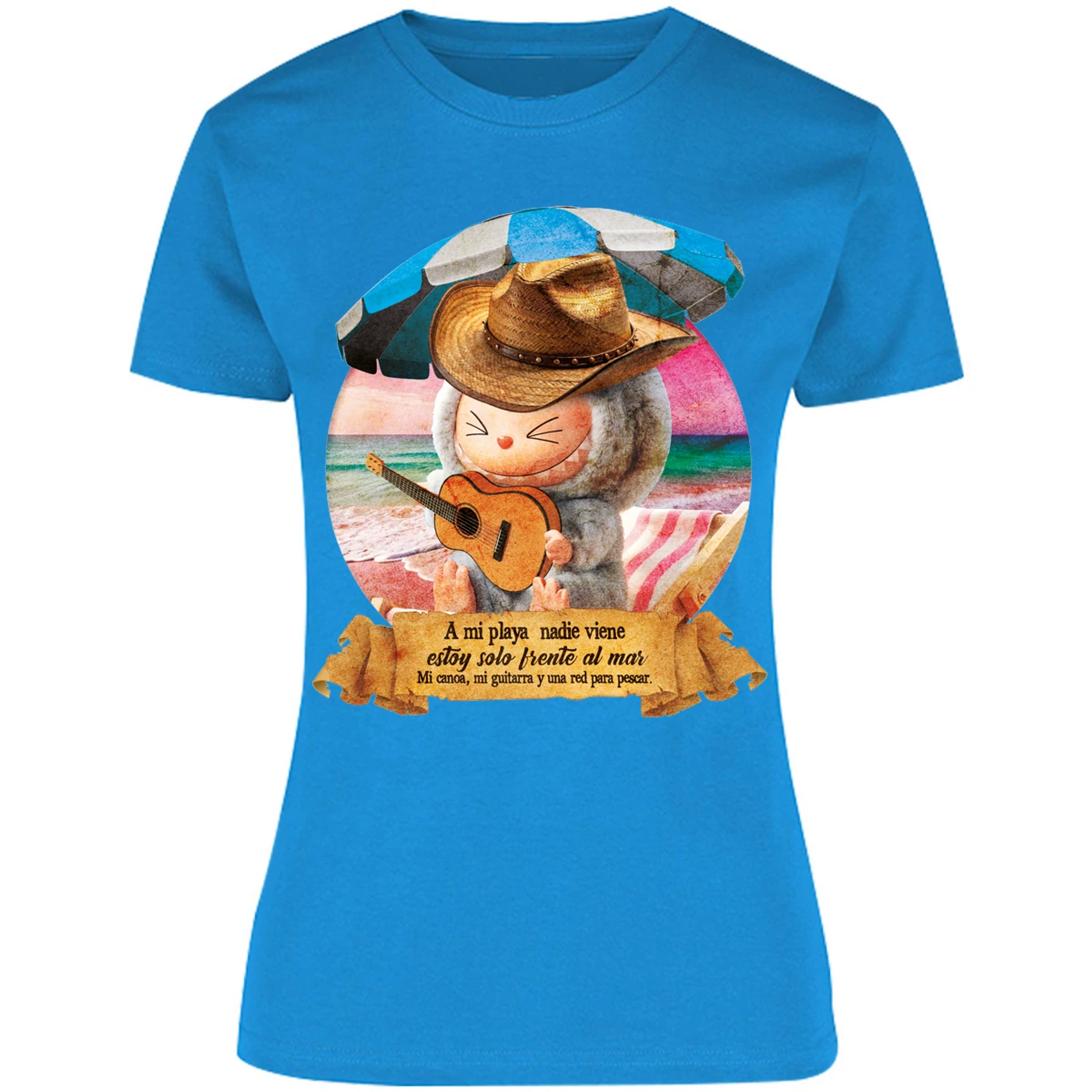 Blusa Labubu Labubus Norteos Mi Playa Blusa para Mujer 10