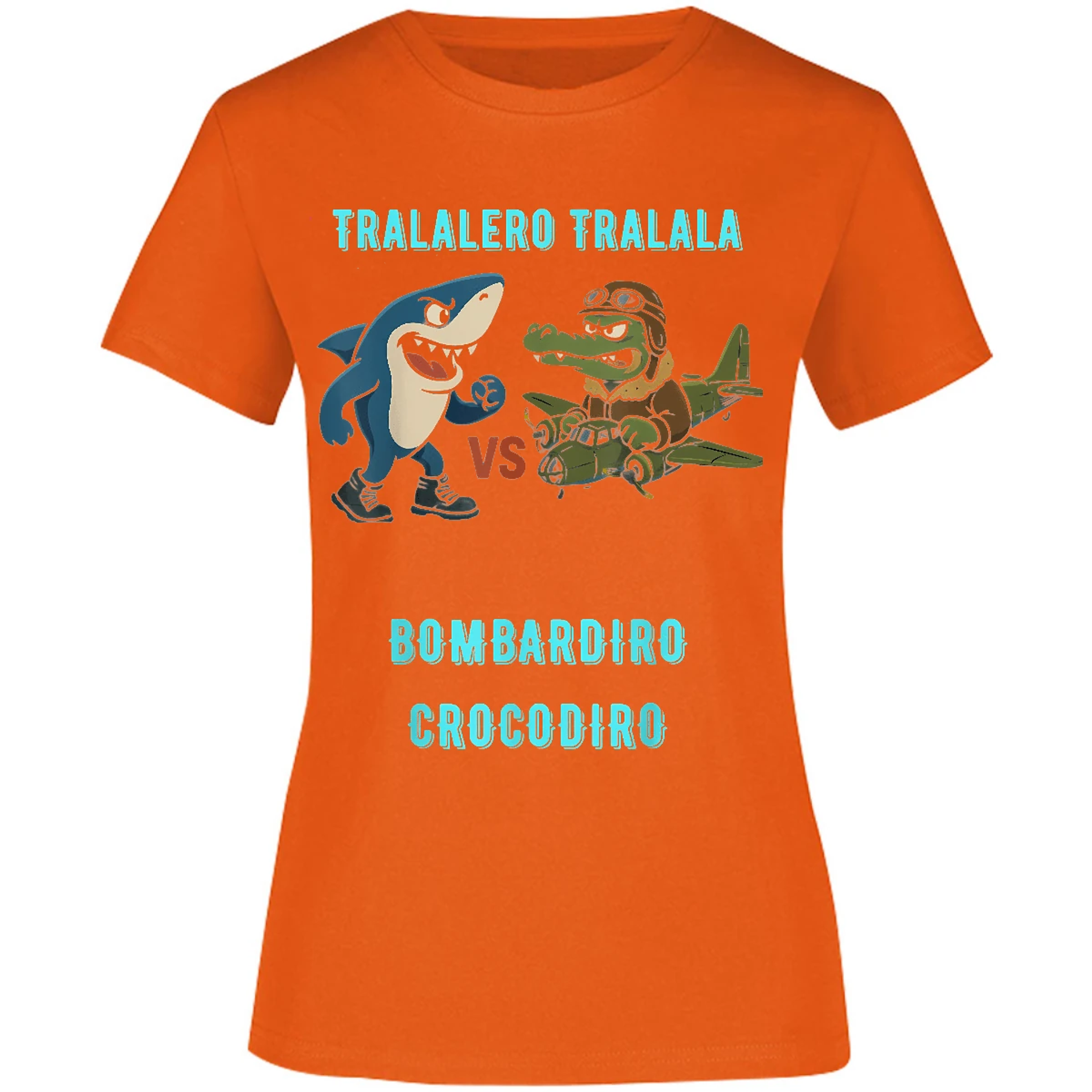 Blusa Memes Bombardiro X Tralalero Blusa para Mujer 18