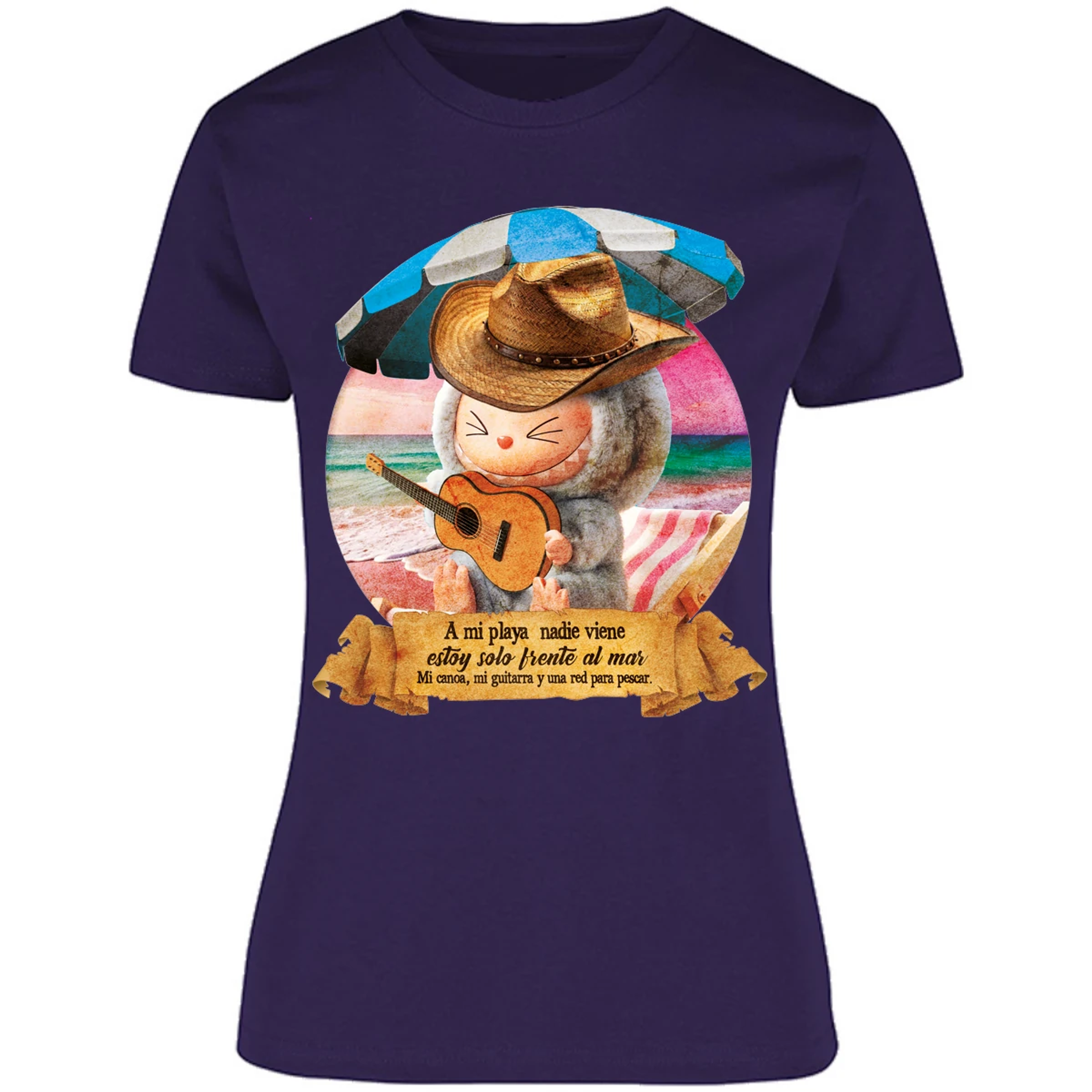 Blusa Labubu Labubus Norteos Mi Playa Blusa para Mujer 12