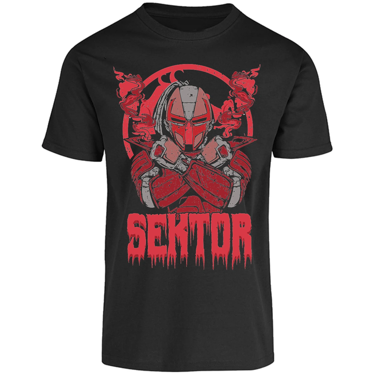 Playera Mortal Kombat Sektor Mortal Kombat para Adulto 4