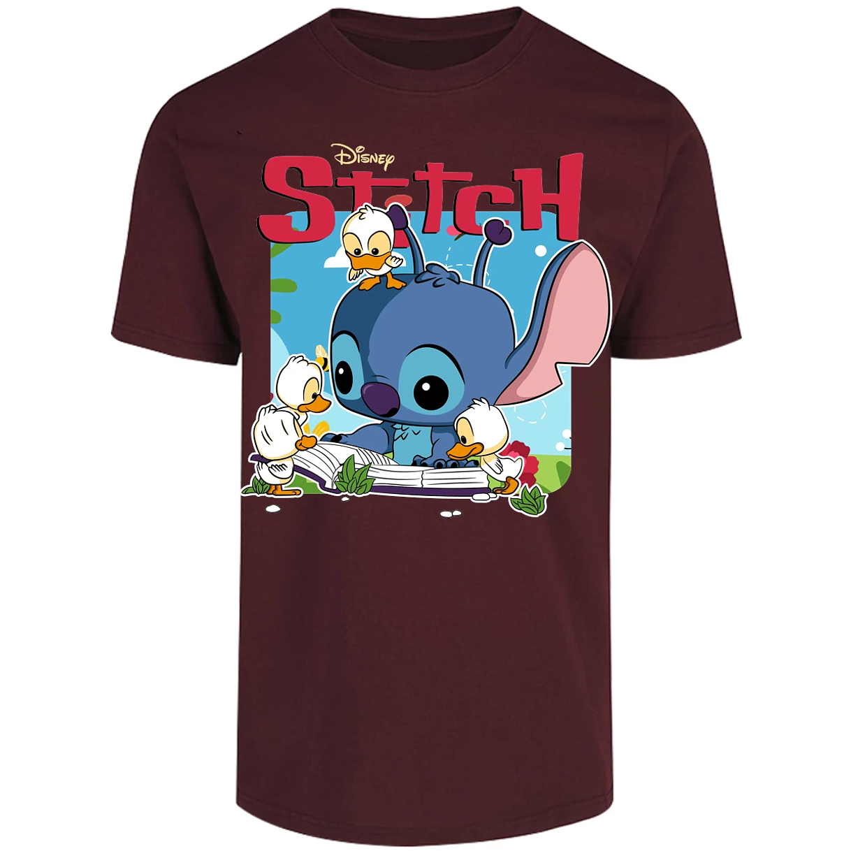 Playera Lilo Y Stitch Stitch Patitos Funko para Adulto 13
