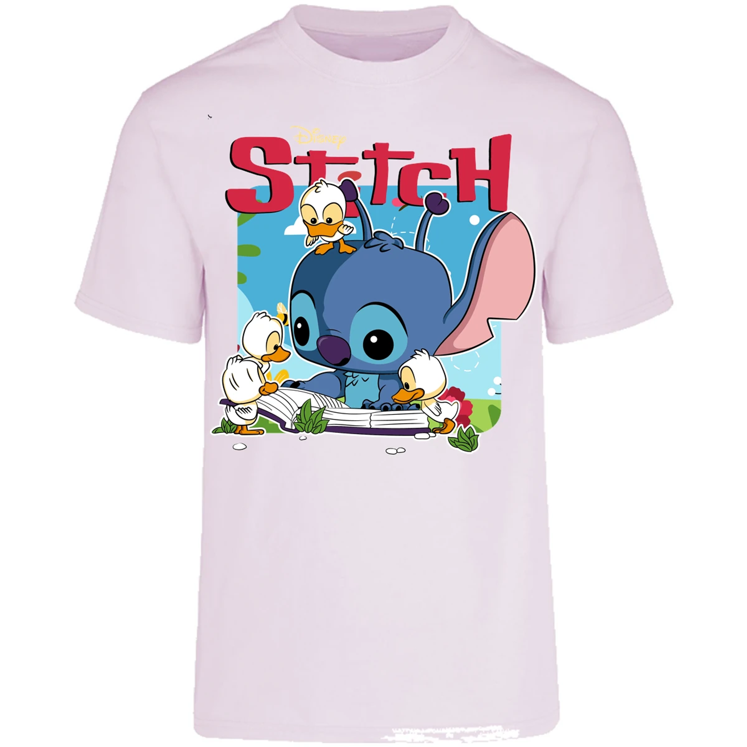 Playera Lilo Y Stitch Stitch Patitos Funko para Adulto 17