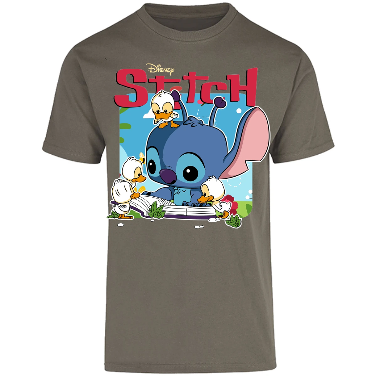 Playera Lilo Y Stitch Stitch Patitos Funko para Adulto 28
