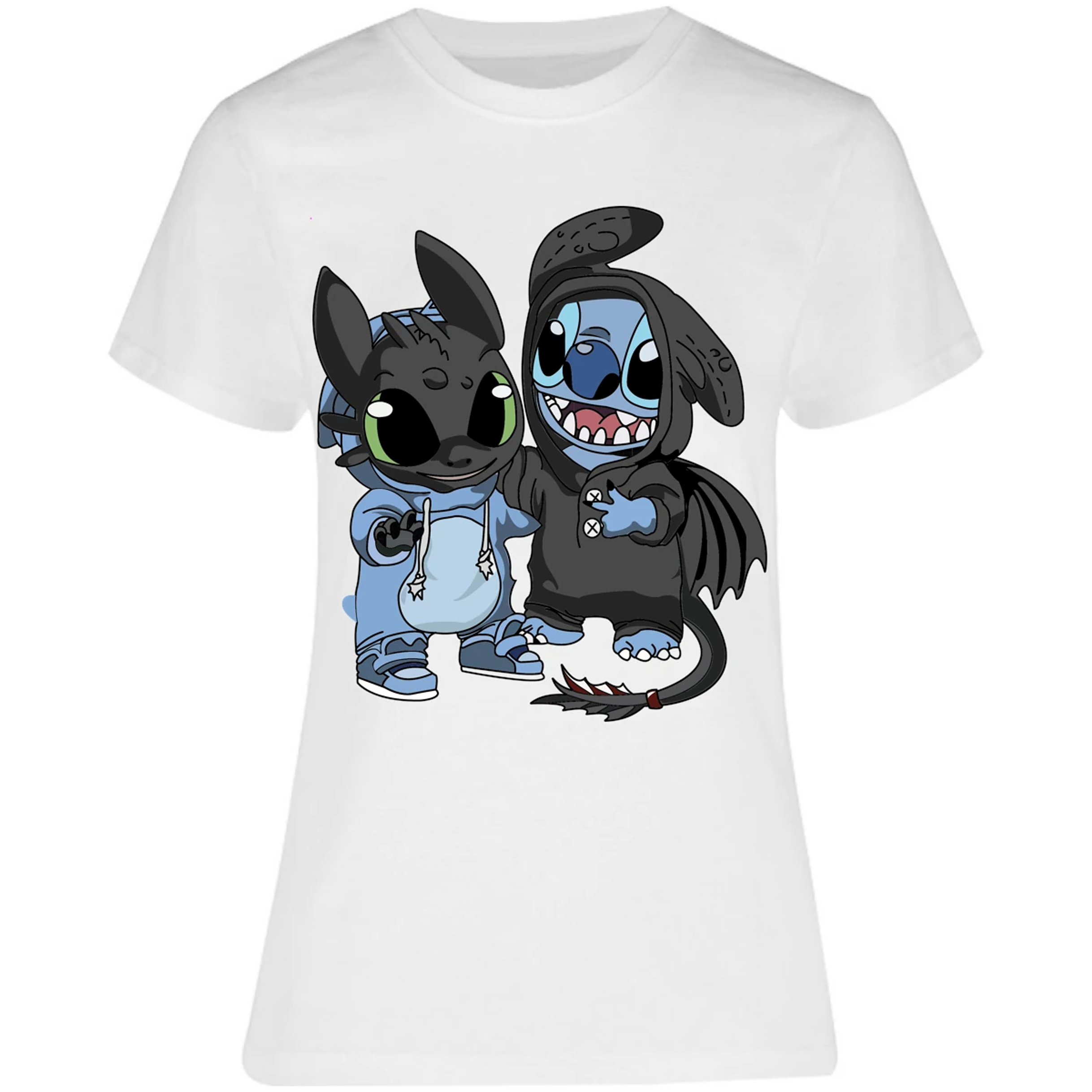 Blusa Lilo Y Stitch Stitch Con Chimuelo Blusa para Mujer 15