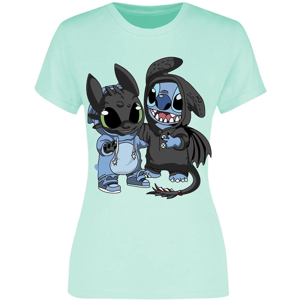 Blusa Lilo Y Stitch Stitch Con Chimuelo Blusa para Mujer 5