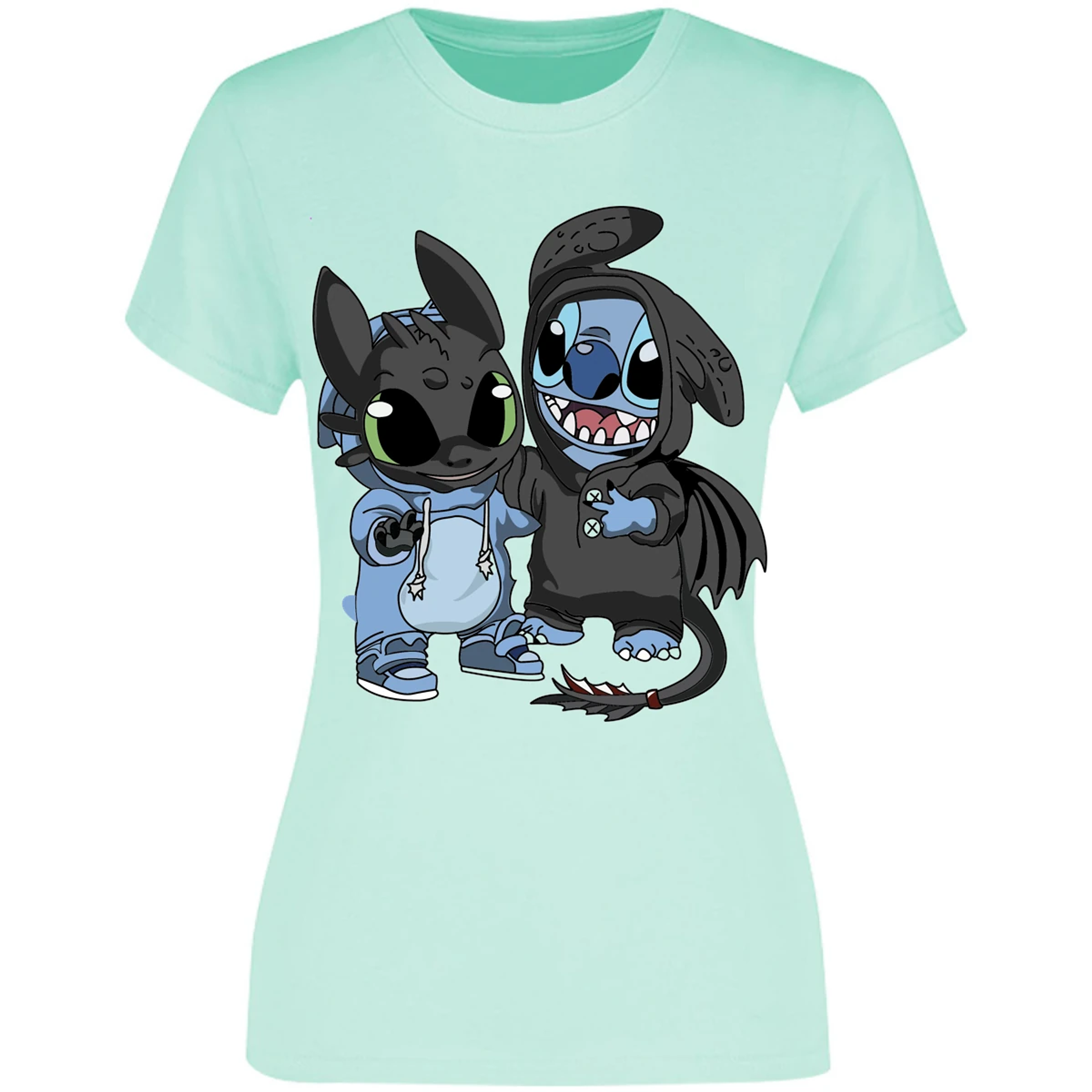 Blusa Lilo Y Stitch Stitch Con Chimuelo Blusa para Mujer 5