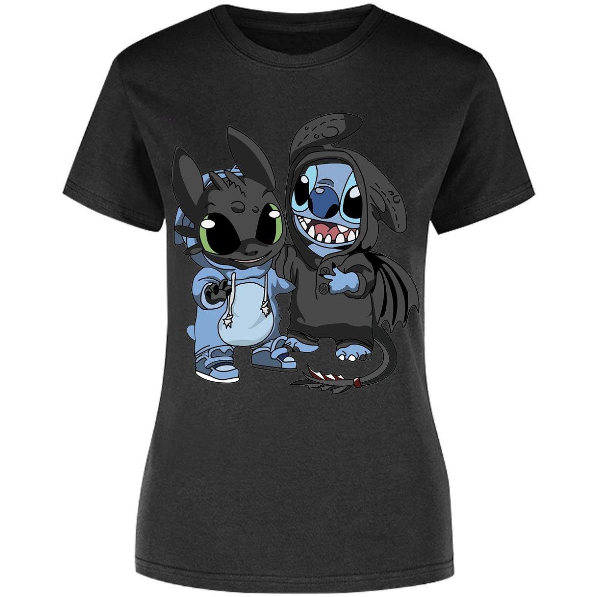 Blusa Lilo Y Stitch Stitch Con Chimuelo Blusa para Mujer 12