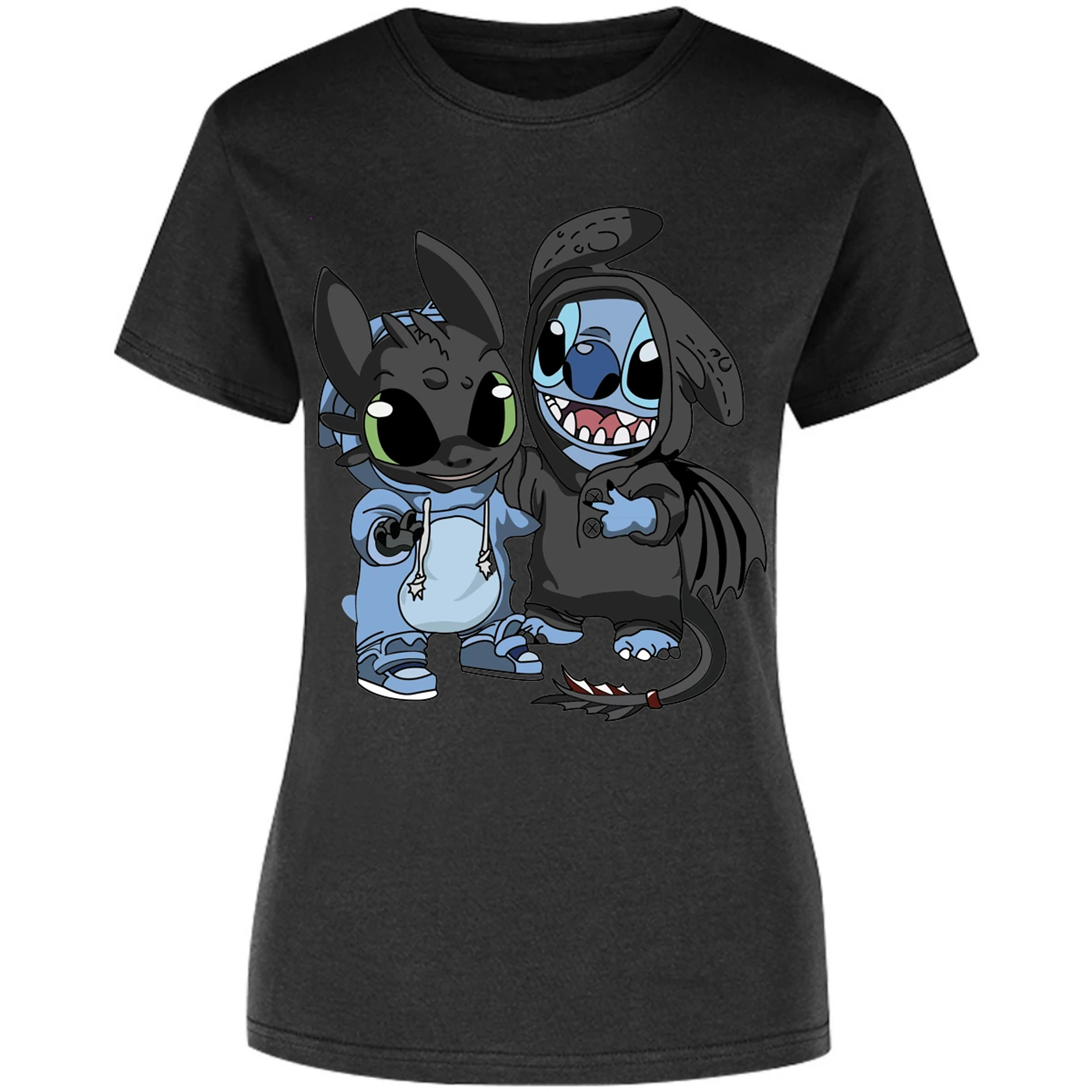 Blusa Lilo Y Stitch Stitch Con Chimuelo Blusa para Mujer 12