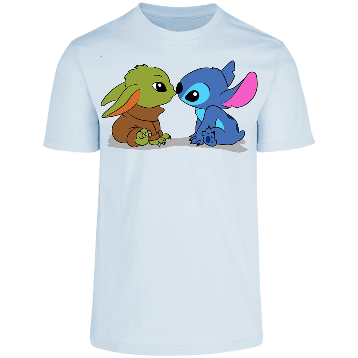 Playera Lilo Y Stitch Stitch Y Grogu para Adulto 27