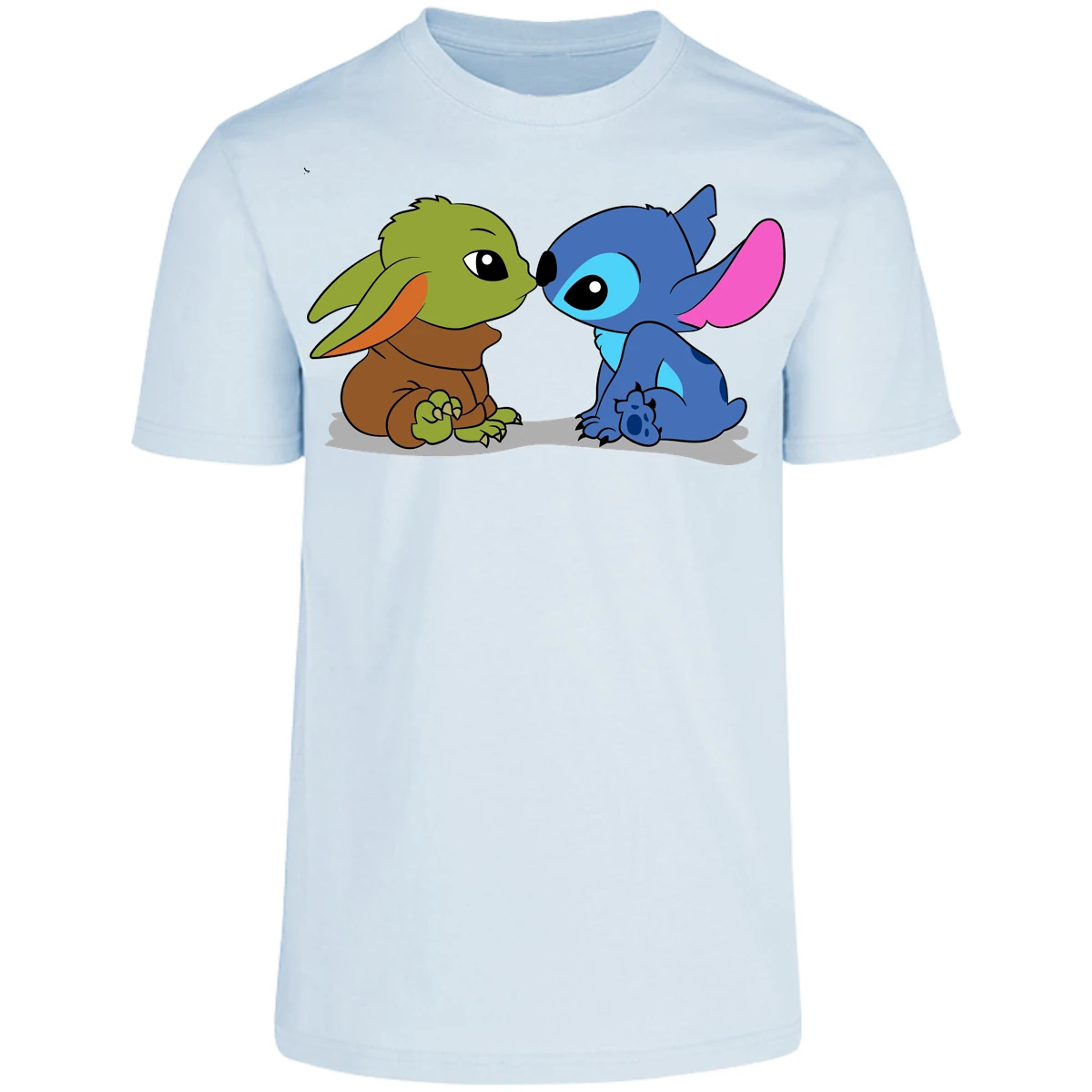 Playera Lilo Y Stitch Stitch Y Grogu para Adulto 27