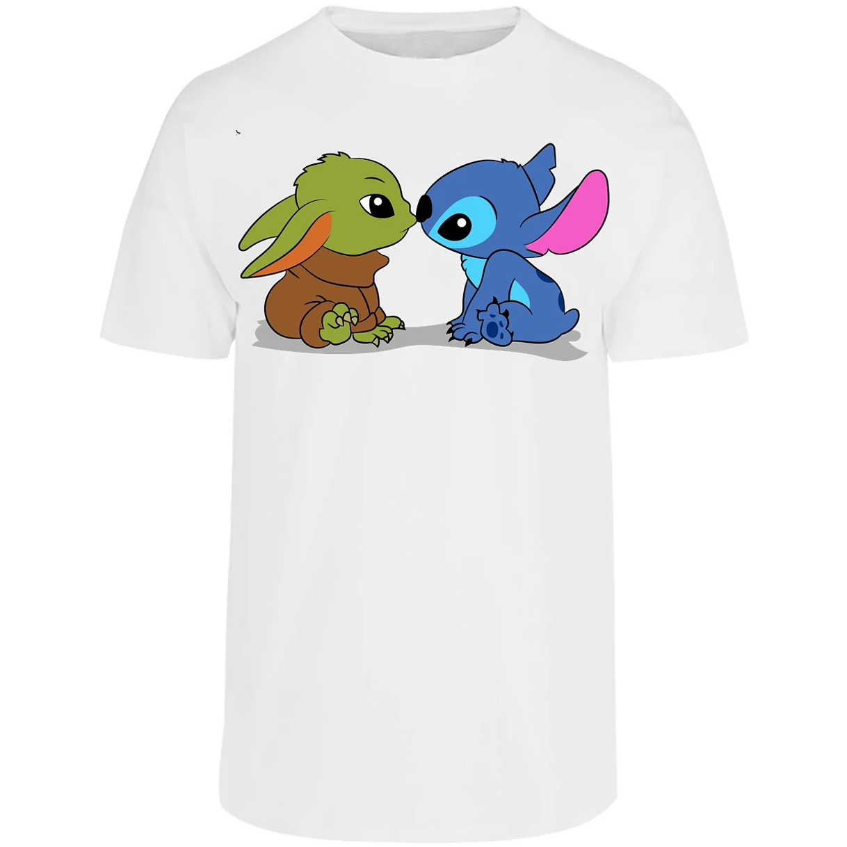 Playera Lilo Y Stitch Stitch Y Grogu para Adulto 30