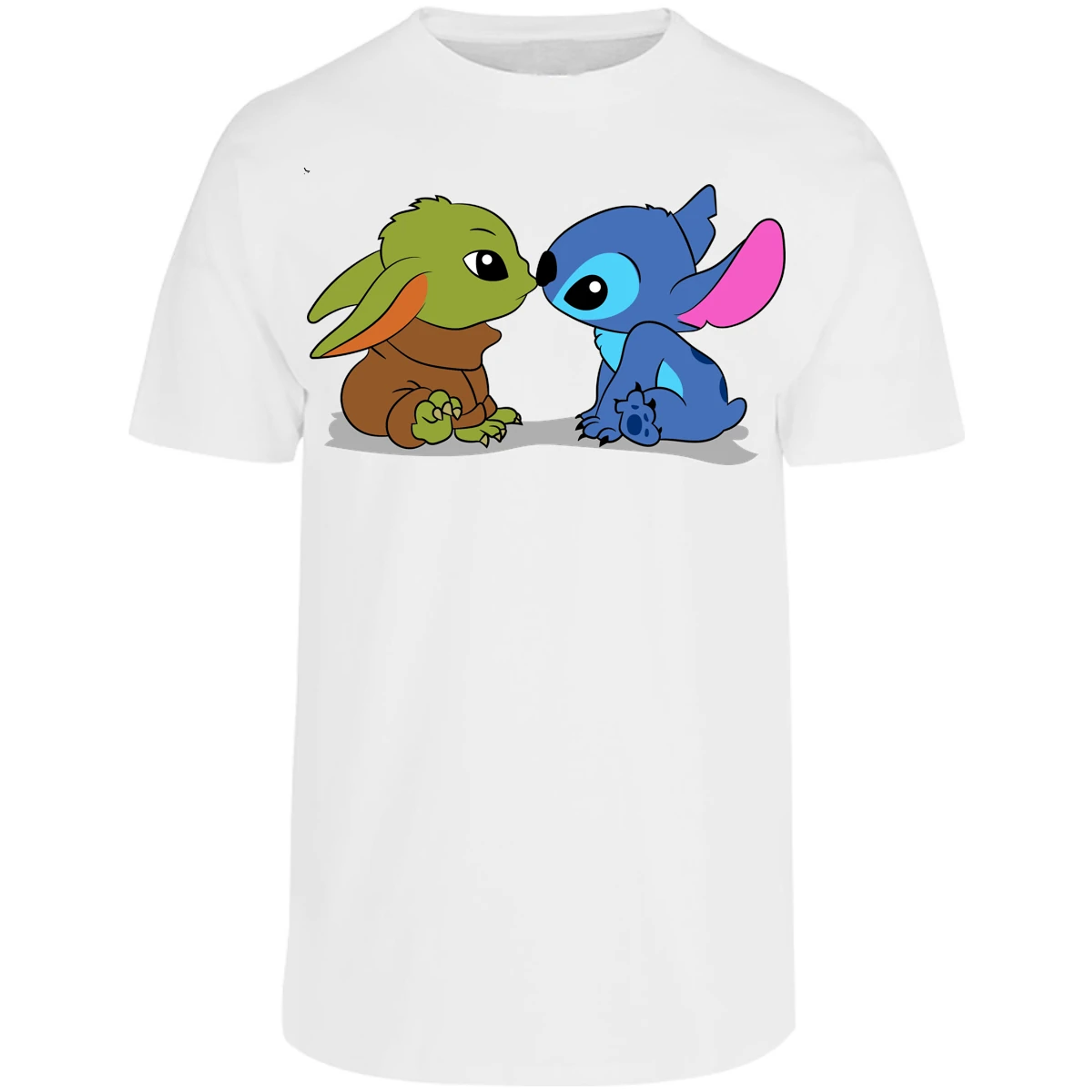 Playera Lilo Y Stitch Stitch Y Grogu para Adulto 30