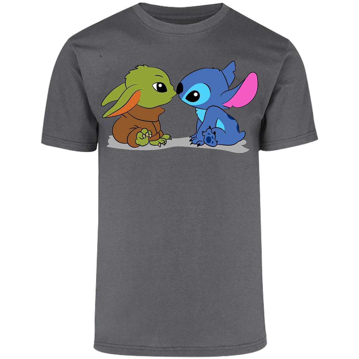 Playera Lilo Y Stitch Stitch Y Grogu para Adulto 13