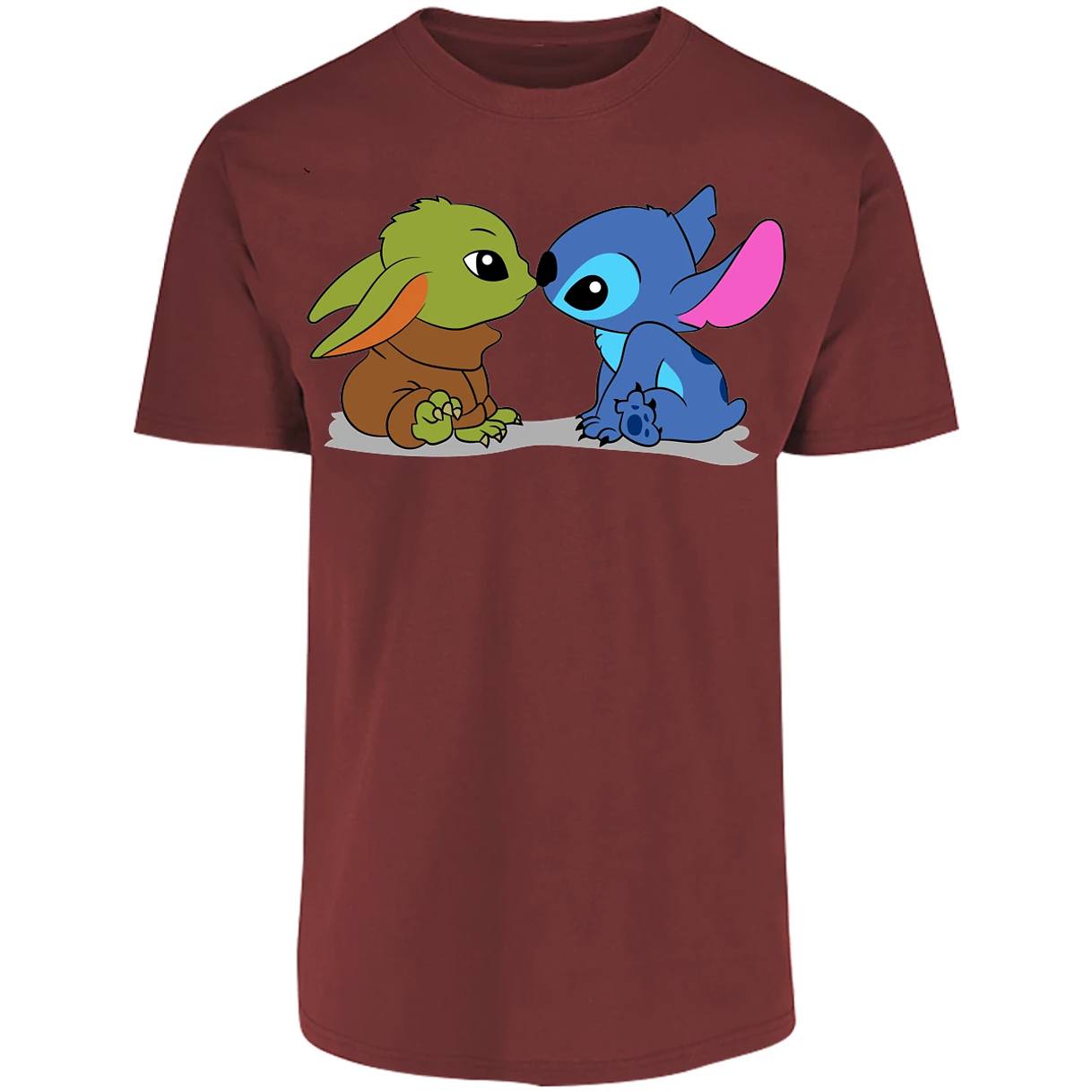 Playera Lilo Y Stitch Stitch Y Grogu para Adulto 1