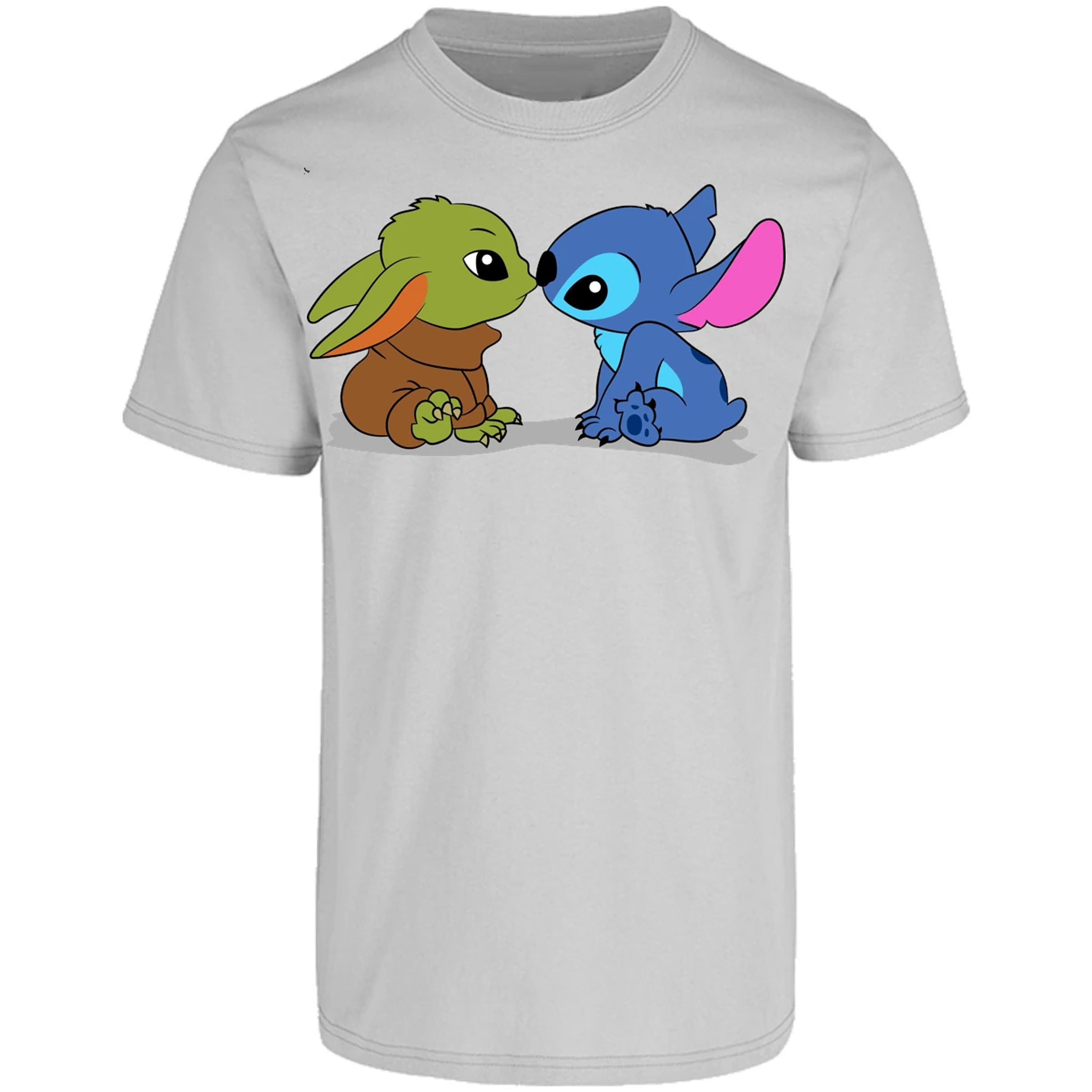 Playera Lilo Y Stitch Stitch Y Grogu para Adulto 2