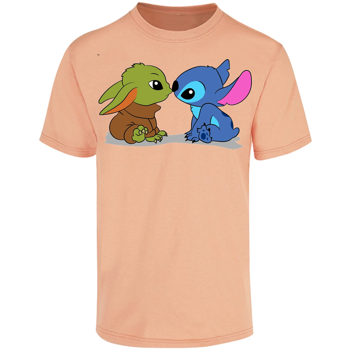 Playera Lilo Y Stitch Stitch Y Grogu para Adulto 8