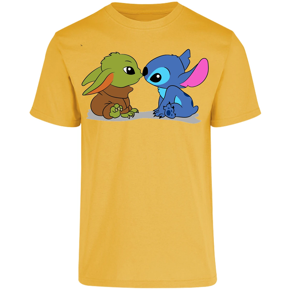 Playera Lilo Y Stitch Stitch Y Grogu para Adulto 11