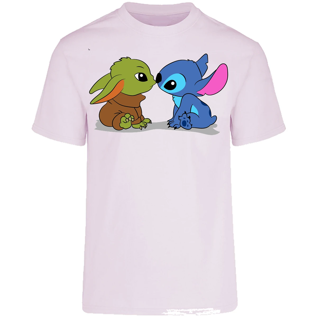 Playera Lilo Y Stitch Stitch Y Grogu para Adulto 17