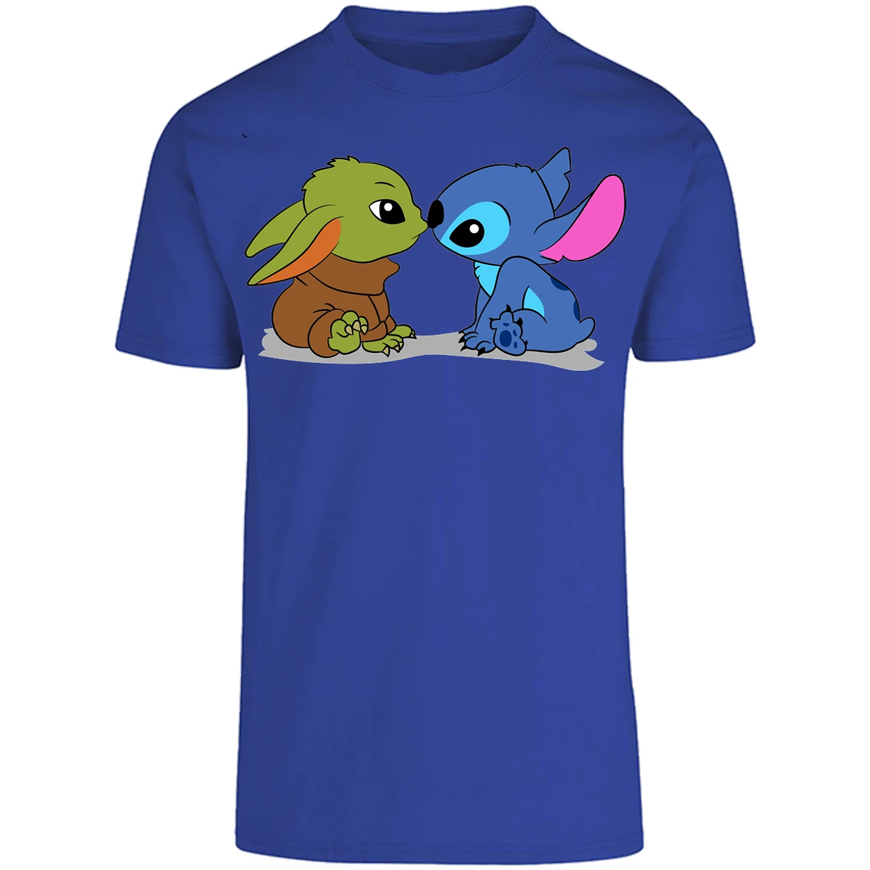 Playera Lilo Y Stitch Stitch Y Grogu para Adulto 19