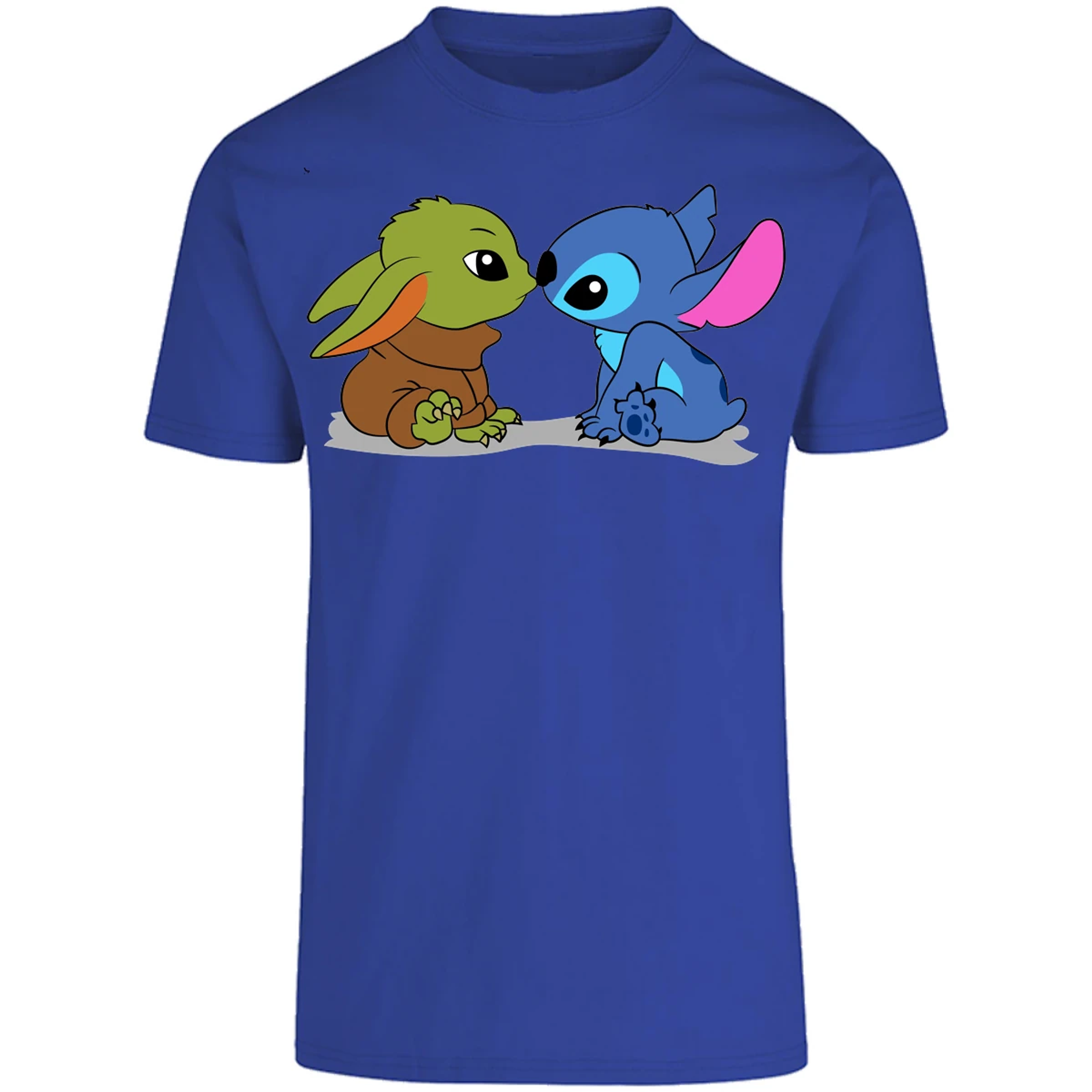 Playera Lilo Y Stitch Stitch Y Grogu para Adulto 19