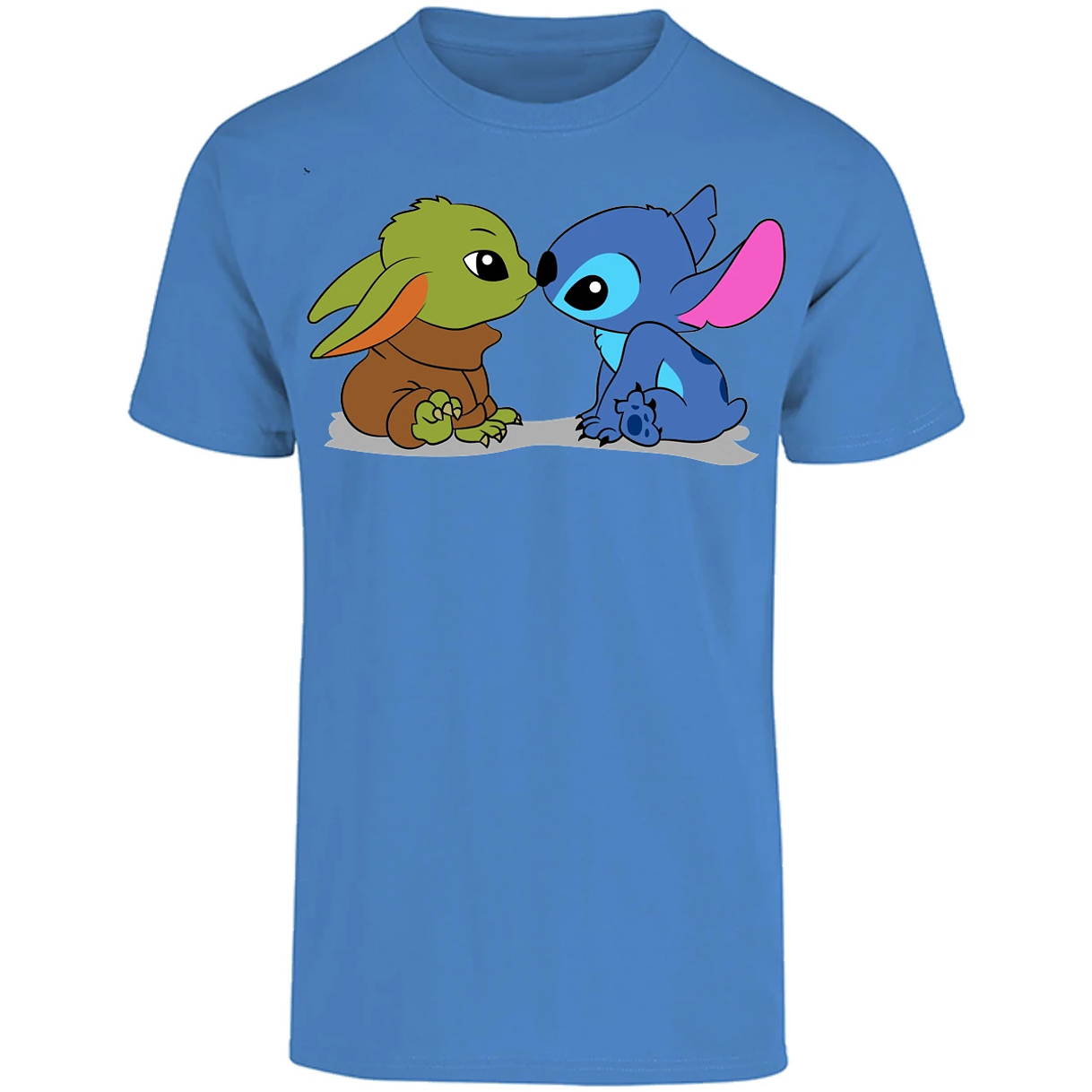 Playera Lilo Y Stitch Stitch Y Grogu para Adulto 22