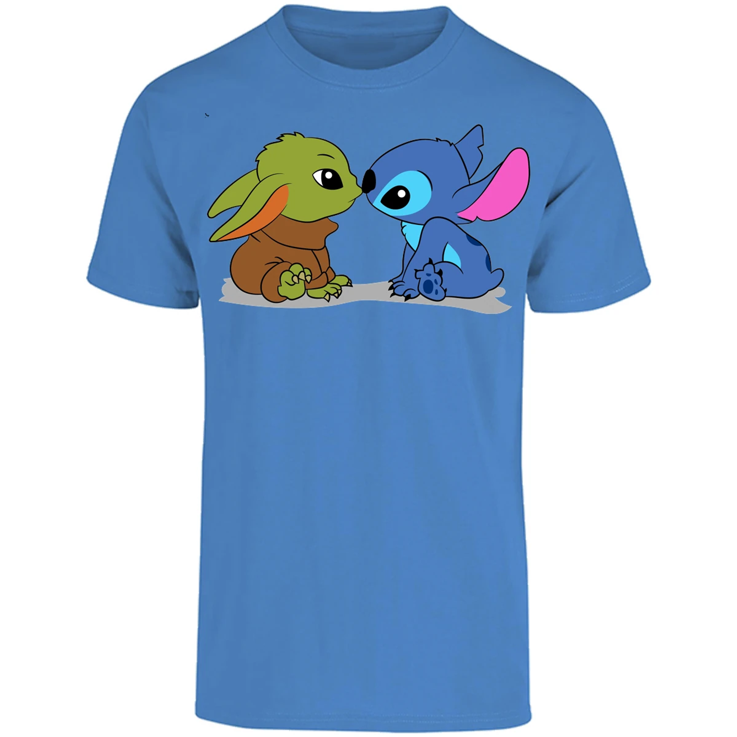 Playera Lilo Y Stitch Stitch Y Grogu para Adulto 22