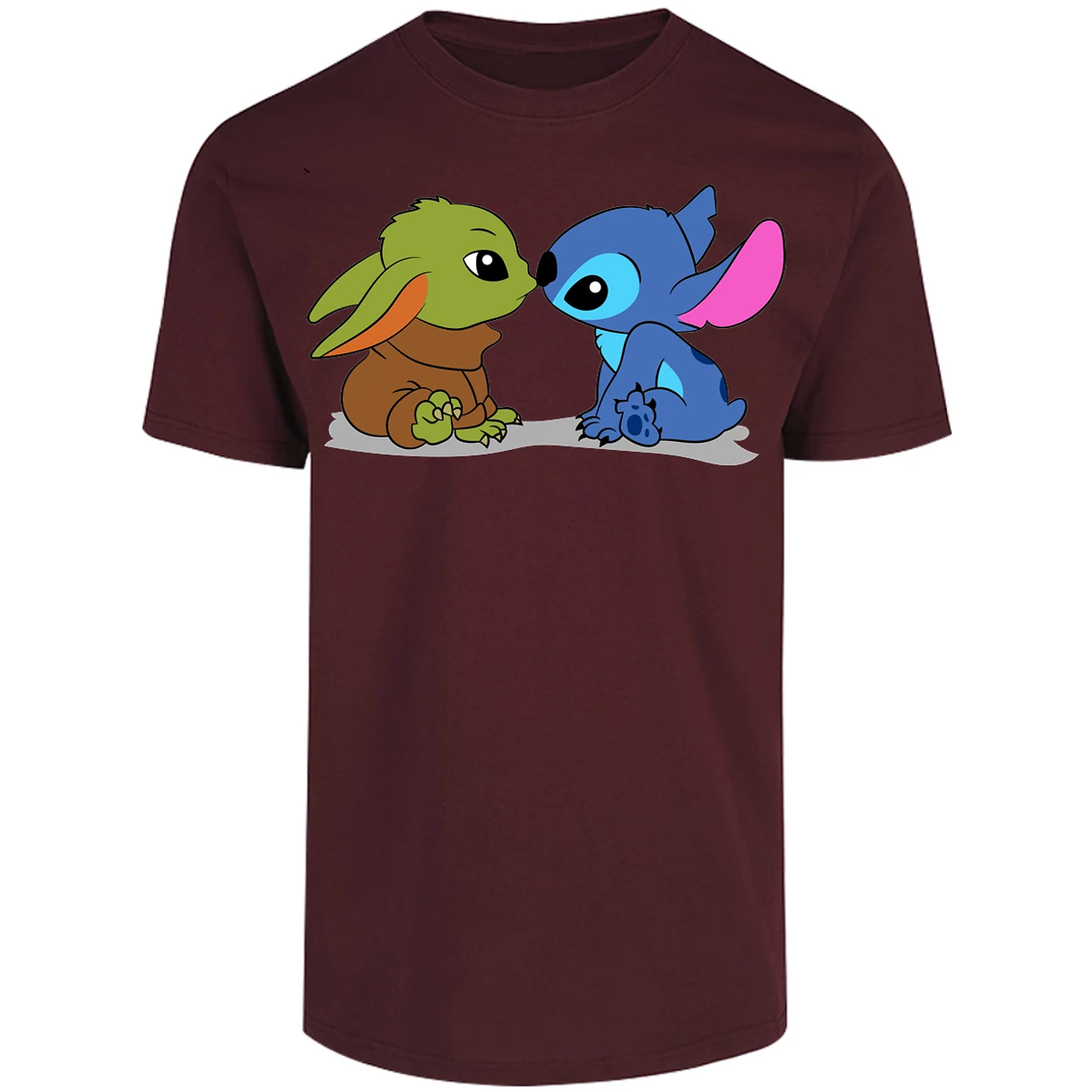 Playera Lilo Y Stitch Stitch Y Grogu para Adulto 23