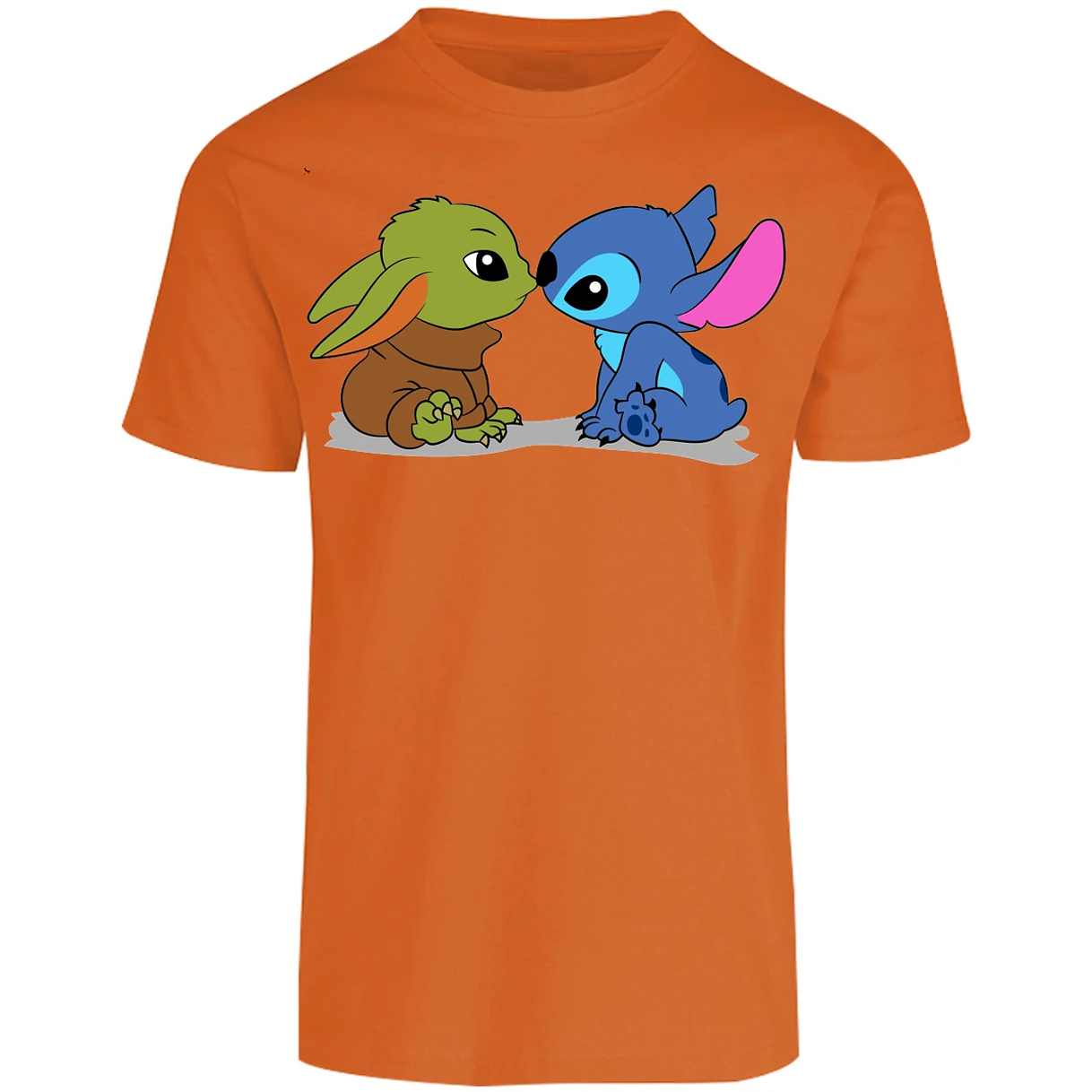 Playera Lilo Y Stitch Stitch Y Grogu para Adulto 26