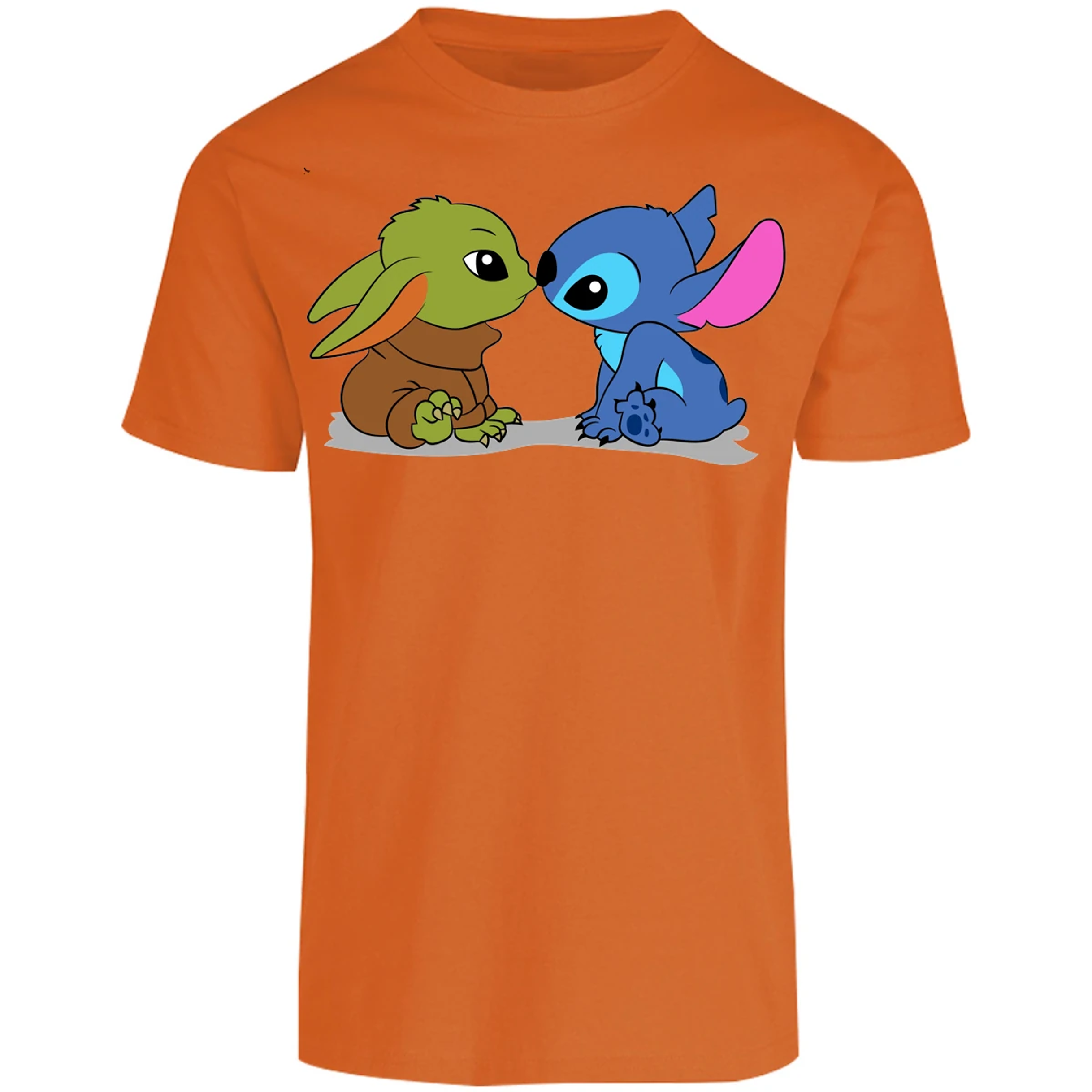 Playera Lilo Y Stitch Stitch Y Grogu para Adulto 26