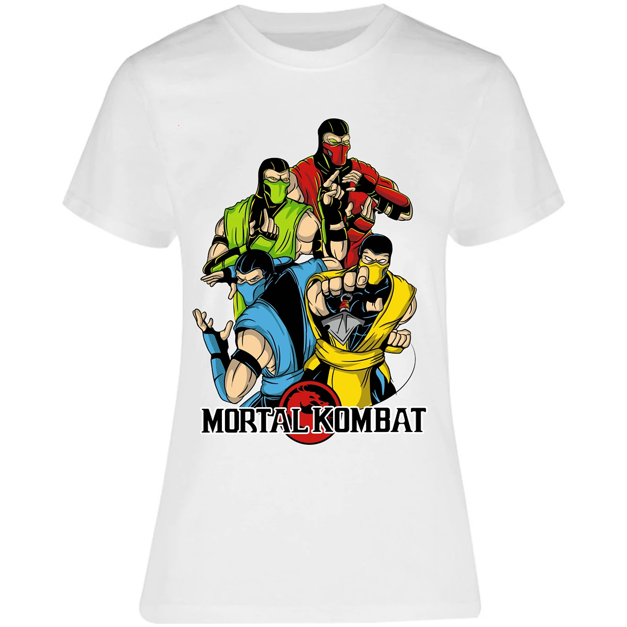 Blusa Mortal Kombat Ninjas Mortal Kombat Blusa para Mujer 15