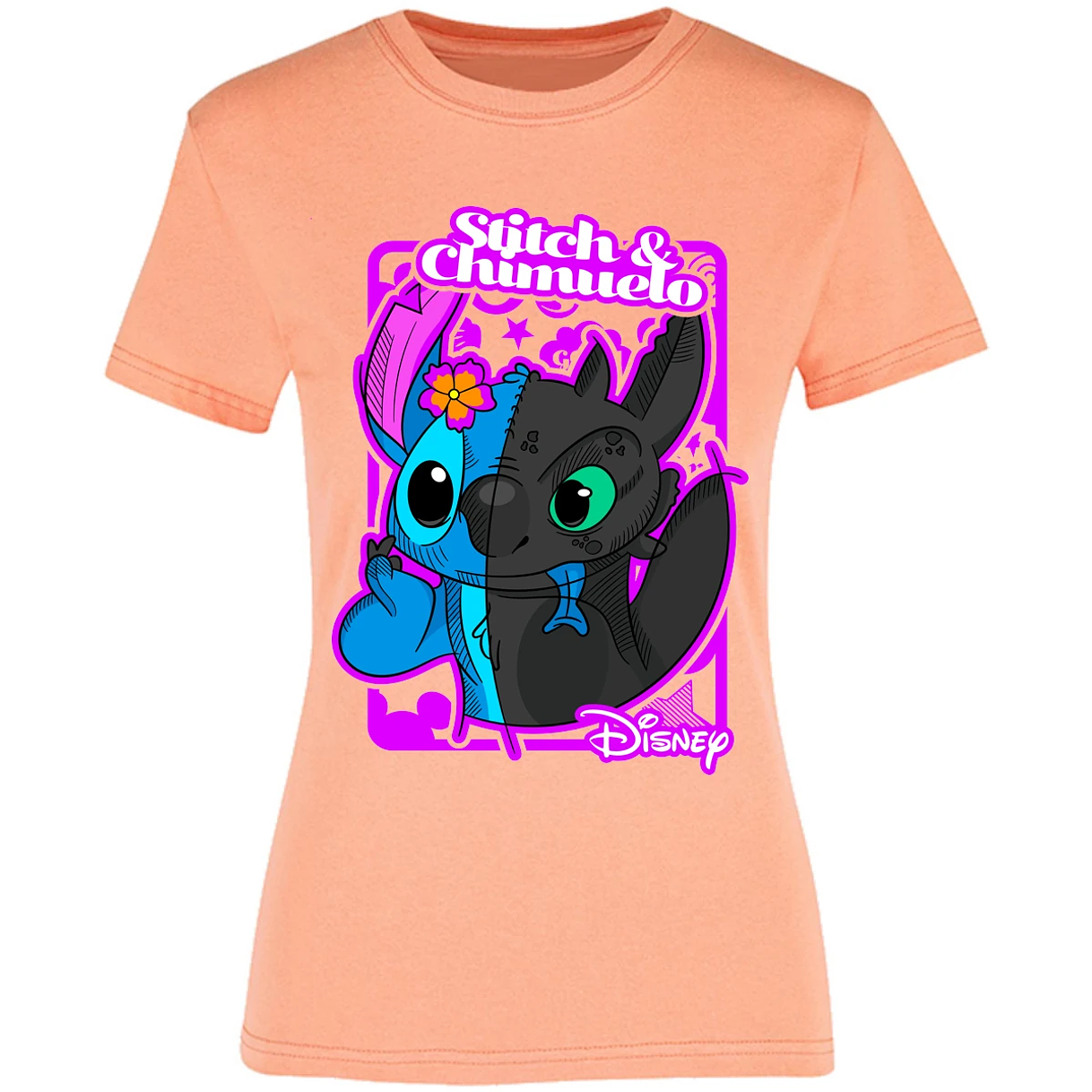 Blusa Lilo Y Stitch Stitch Y Chimuelo Blusa para Mujer 16