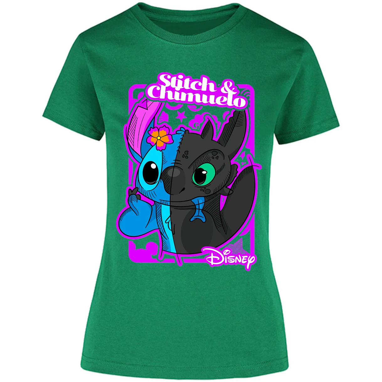 Blusa Lilo Y Stitch Stitch Y Chimuelo Blusa para Mujer 17