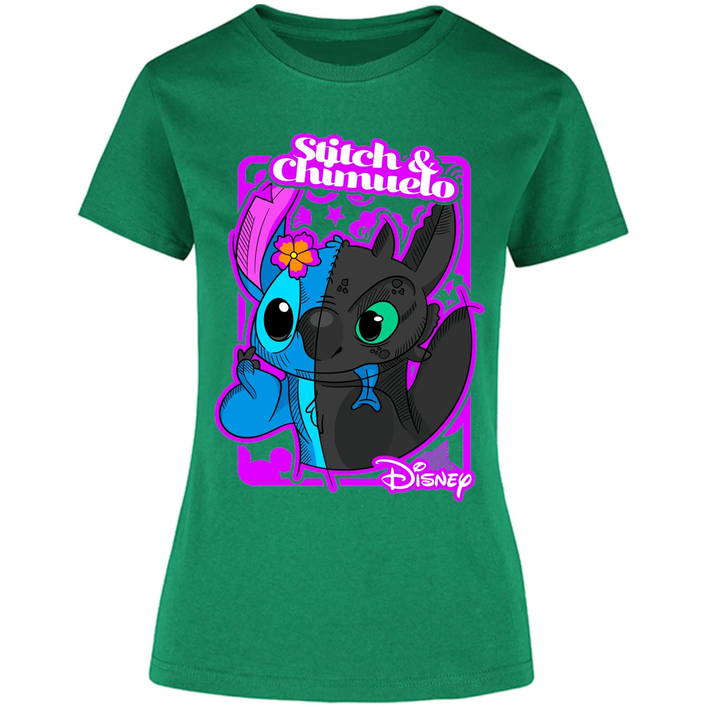 Blusa Lilo Y Stitch Stitch Y Chimuelo Blusa para Mujer 17