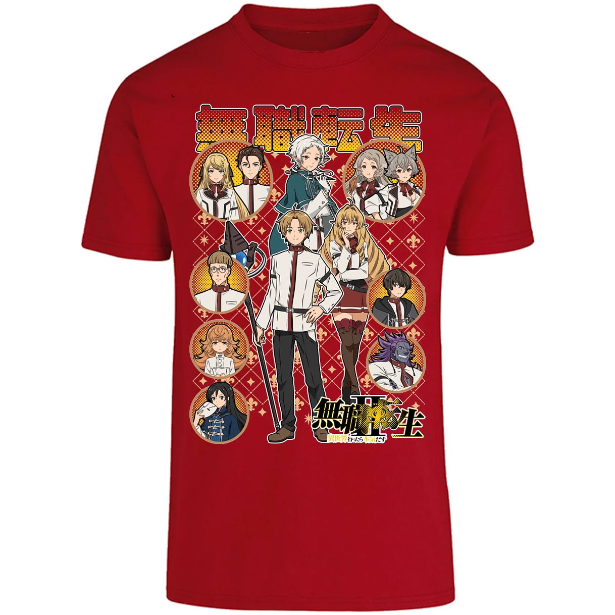 Playera Mushoku Tensei Mushoku Tensei Anime para Adulto 3