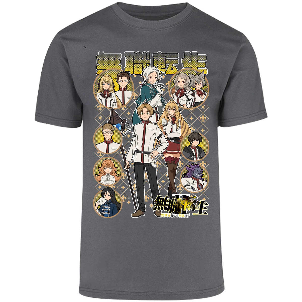 Playera Mushoku Tensei Mushoku Tensei Anime para Adulto 4