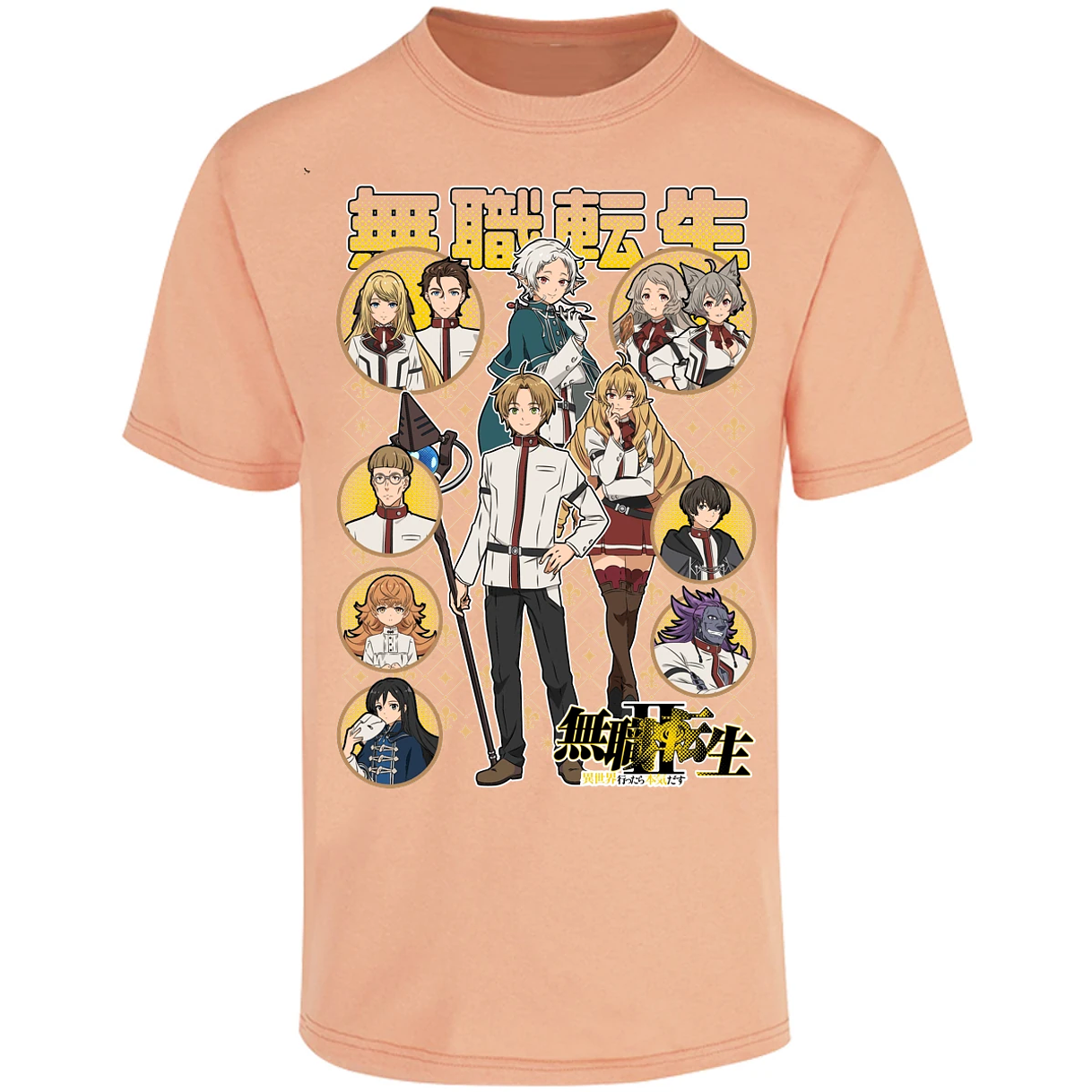Playera Mushoku Tensei Mushoku Tensei Anime para Adulto 6