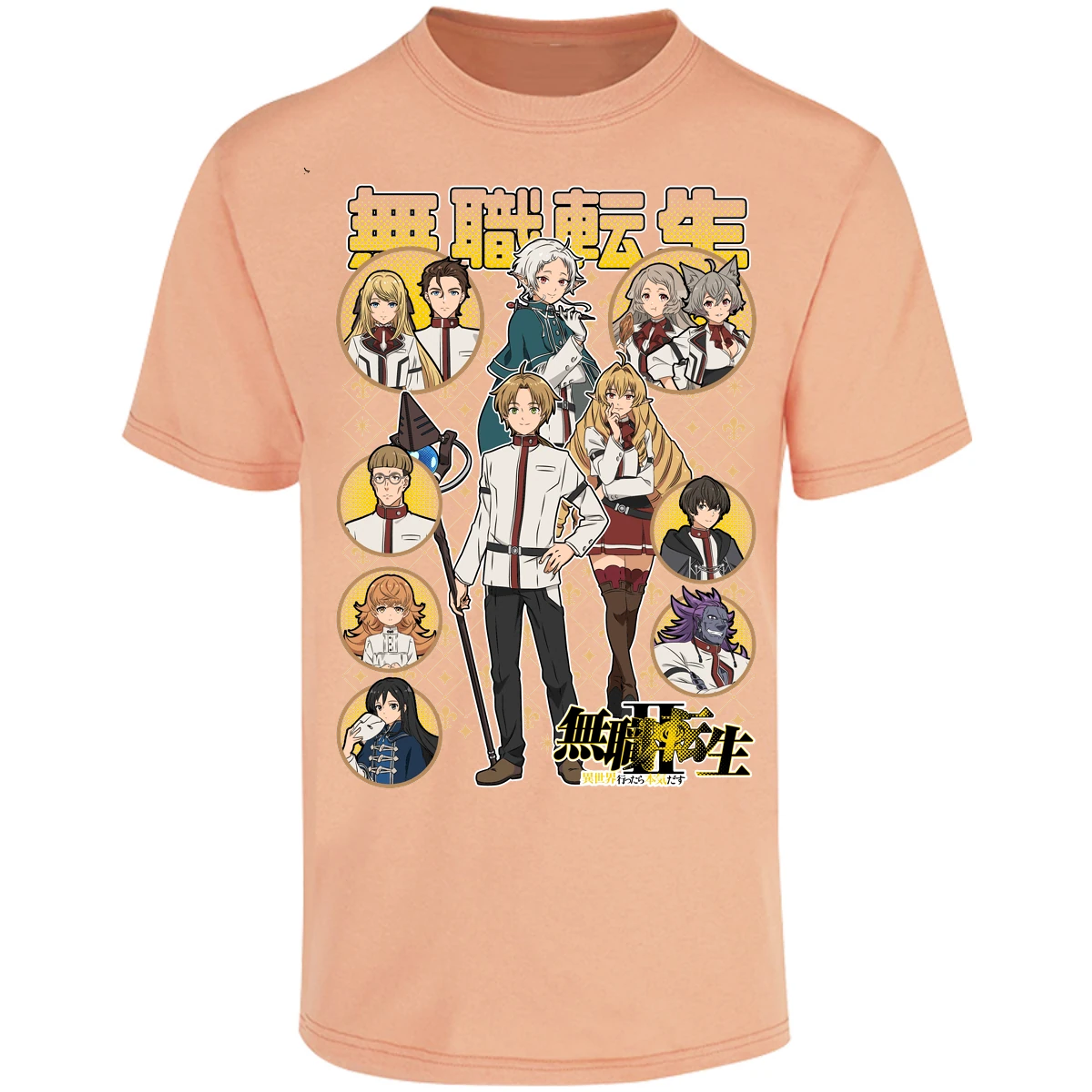Playera Mushoku Tensei Mushoku Tensei Anime para Adulto 6