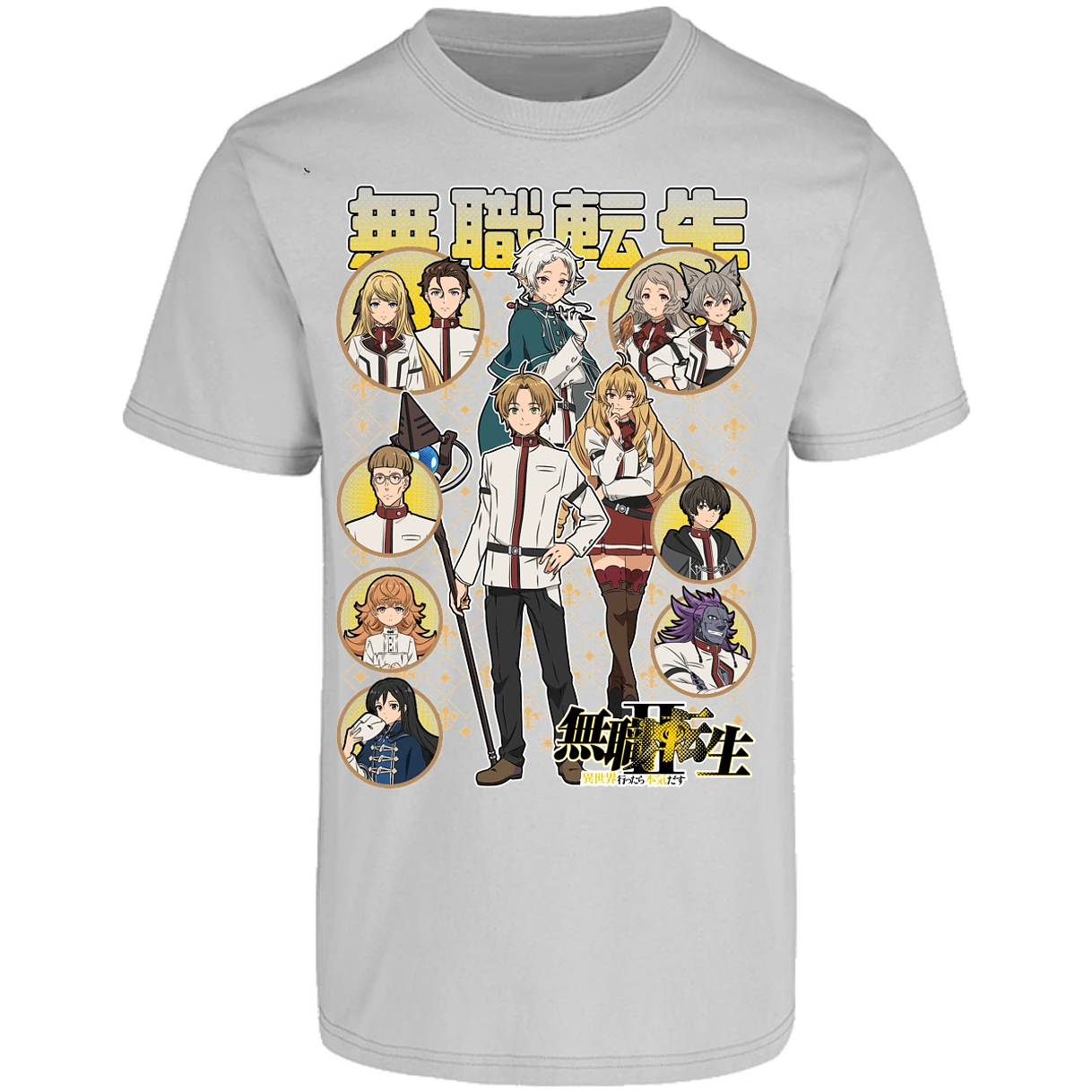 Playera Mushoku Tensei Mushoku Tensei Anime para Adulto 8