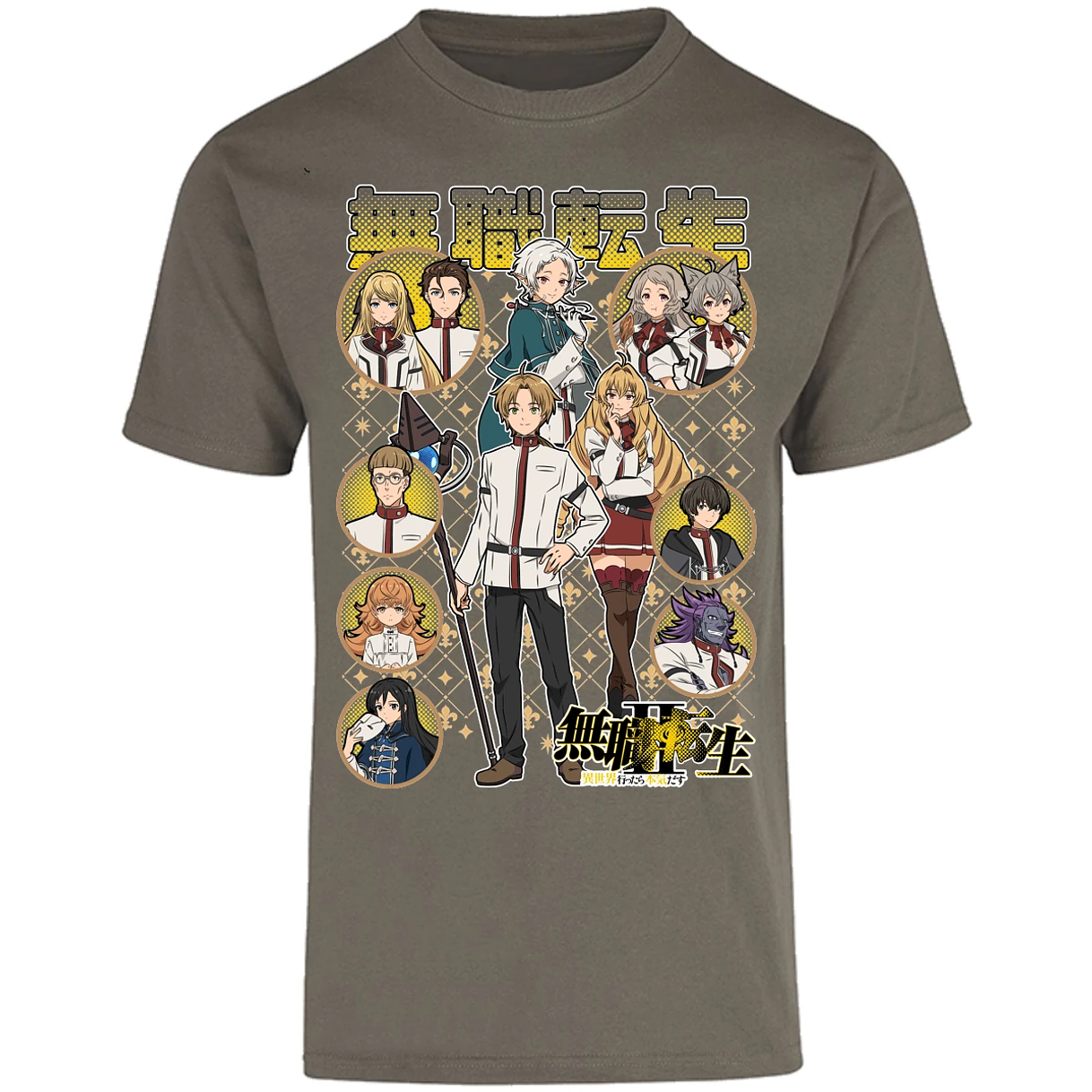Playera Mushoku Tensei Mushoku Tensei Anime para Adulto 11