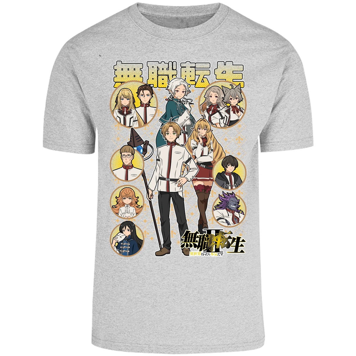 Playera Mushoku Tensei Mushoku Tensei Anime para Adulto 13