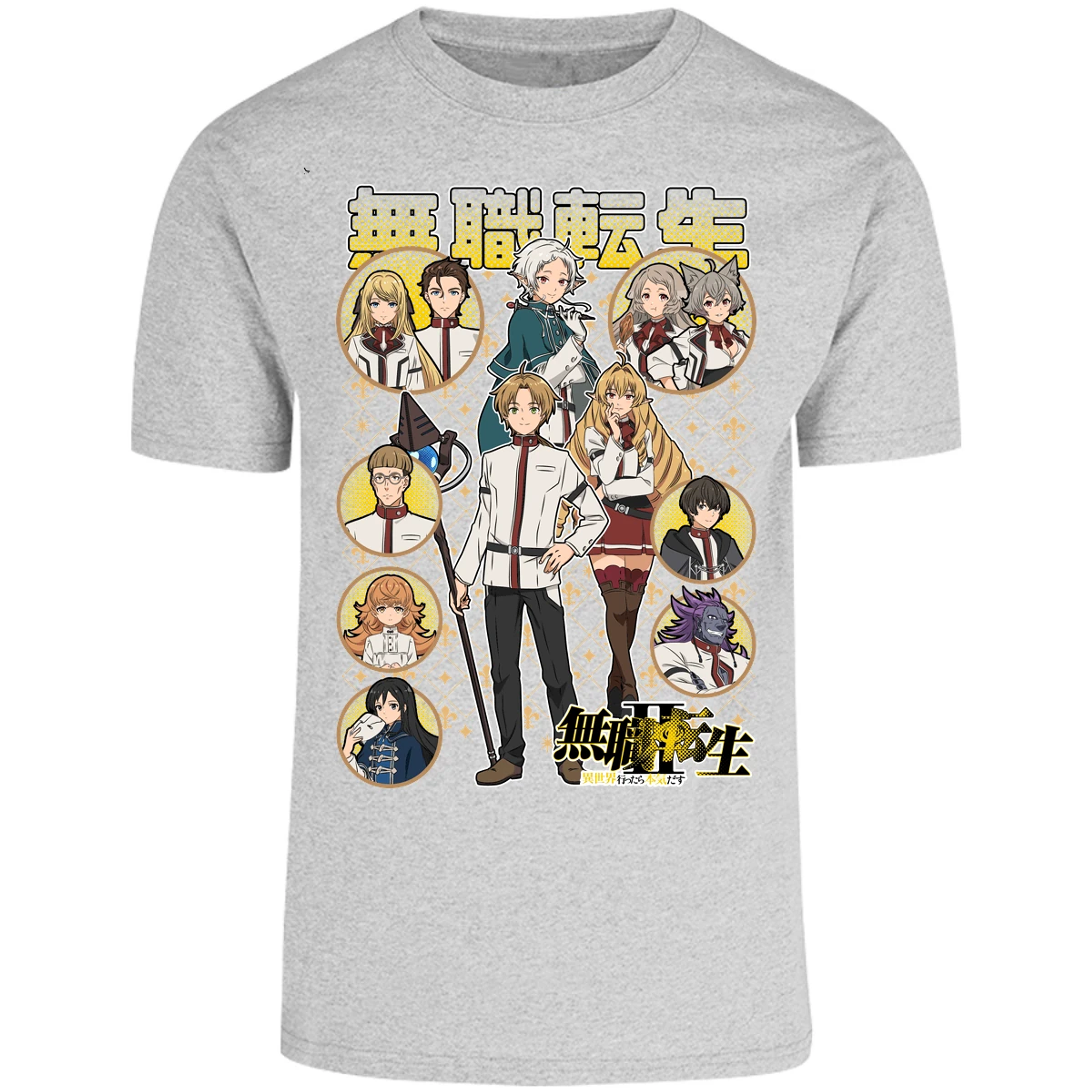 Playera Mushoku Tensei Mushoku Tensei Anime para Adulto 13
